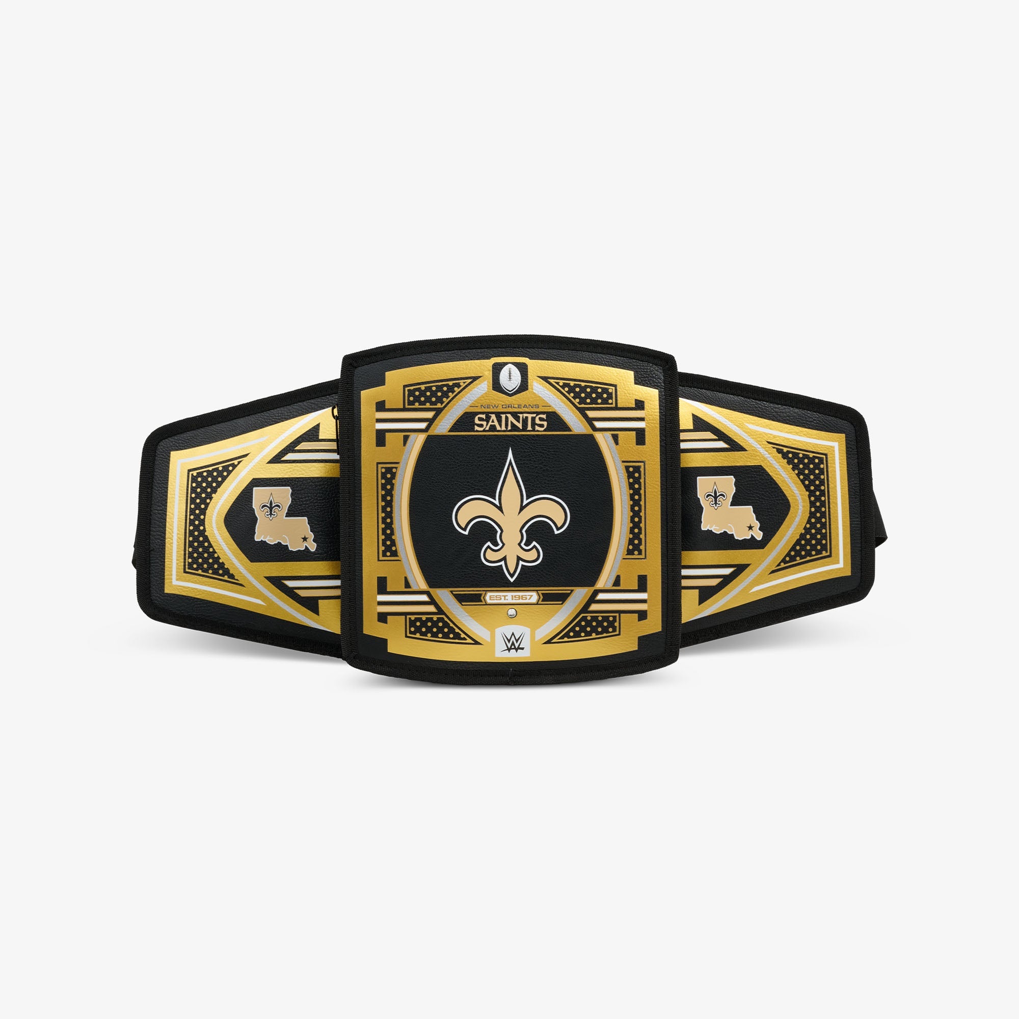 NFL WWE Cooler Fanny Pack X3 - Saints - Front View