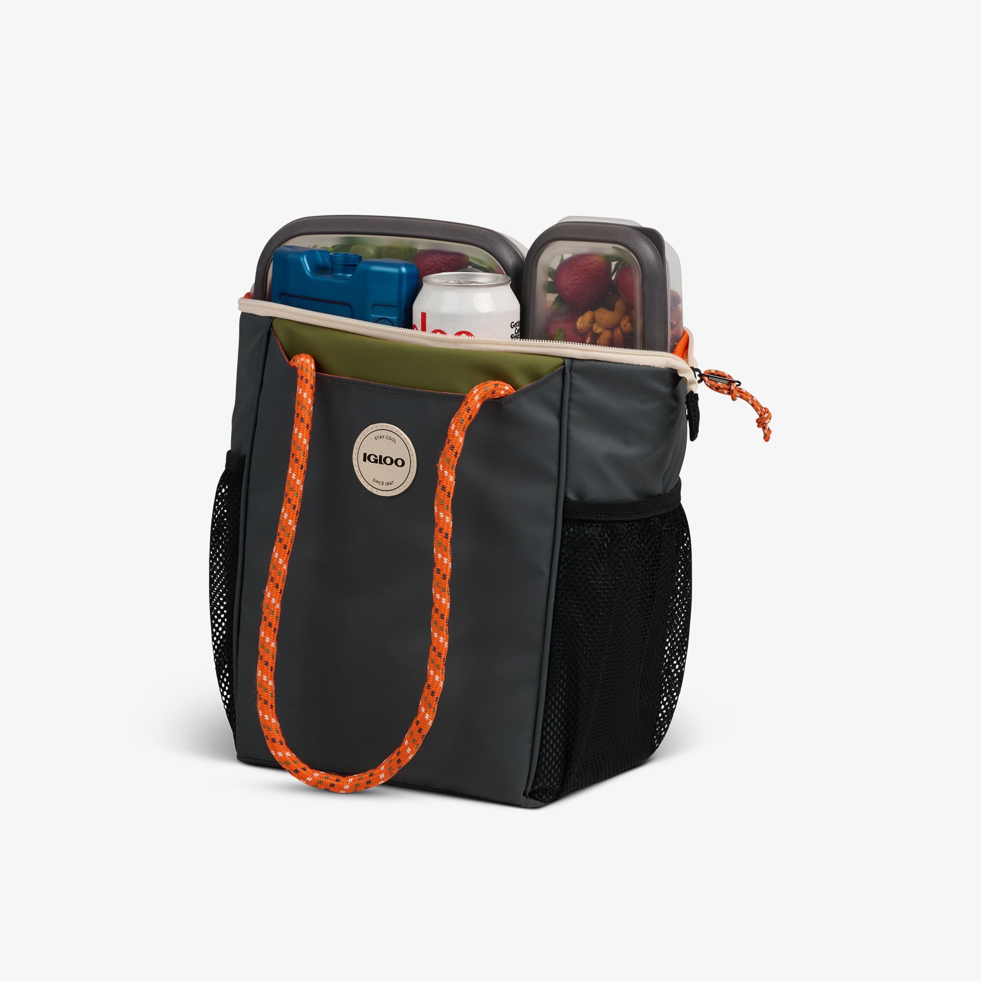 Summit 9-Can Tote T0 - Tactical Gray - Product View