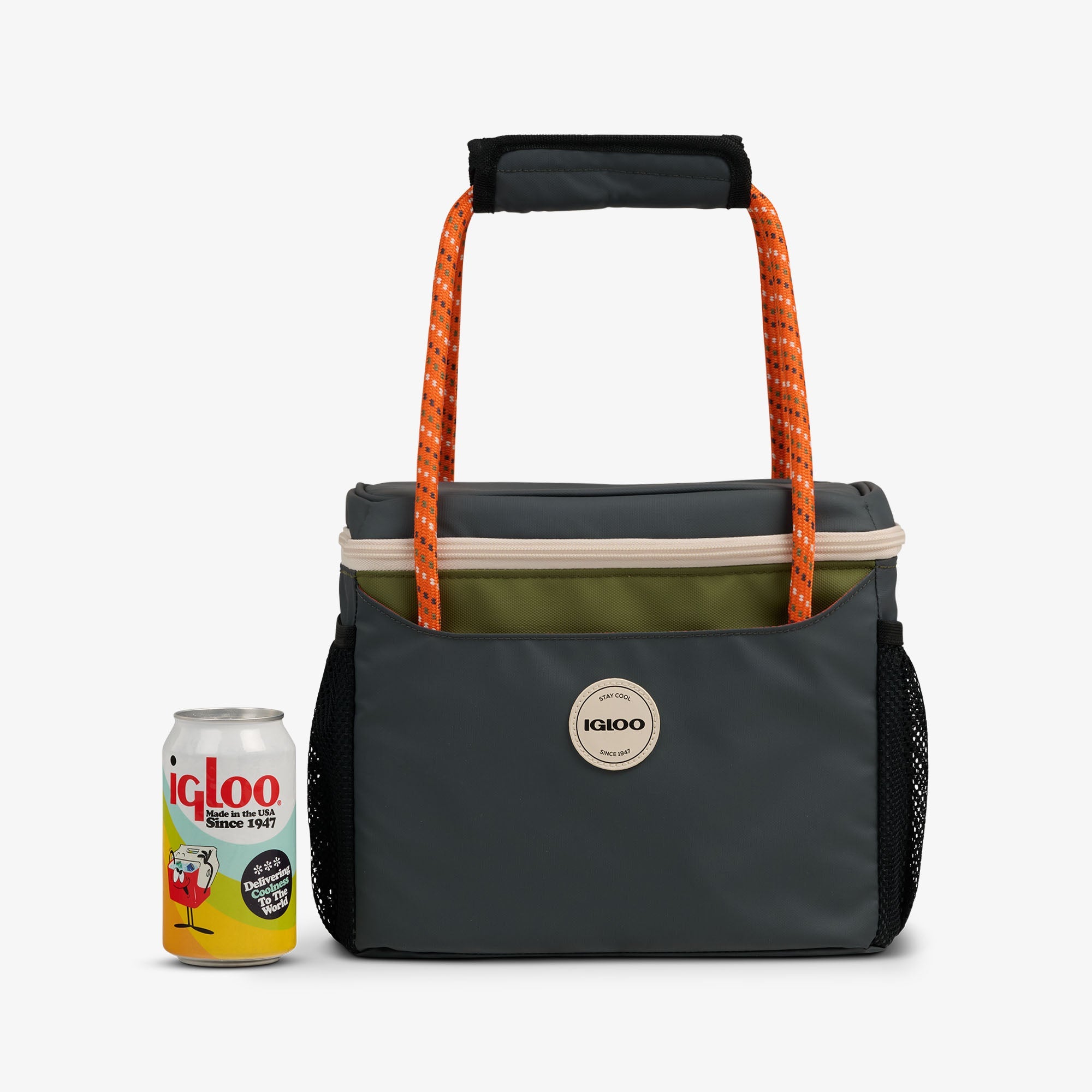 Summit Cube 12-Can Cooler Bag T0 - Tactical Gray - Product View