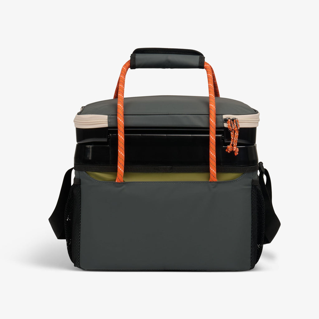 Summit Cool Fusion 18-Can Cooler Bag T7 - Tactical Gray - Back View