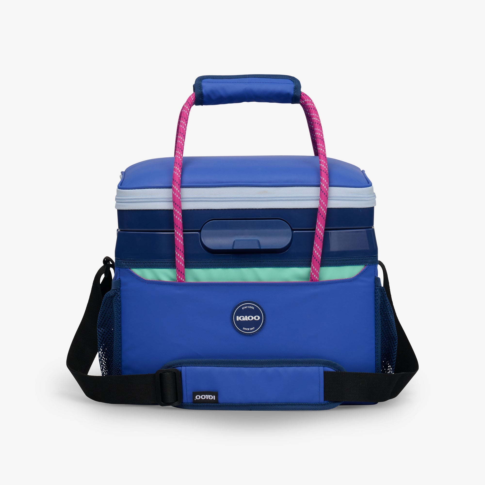 Summit Cool Fusion 18-Can Cooler Bag T7 - Electric Indigo - Front View