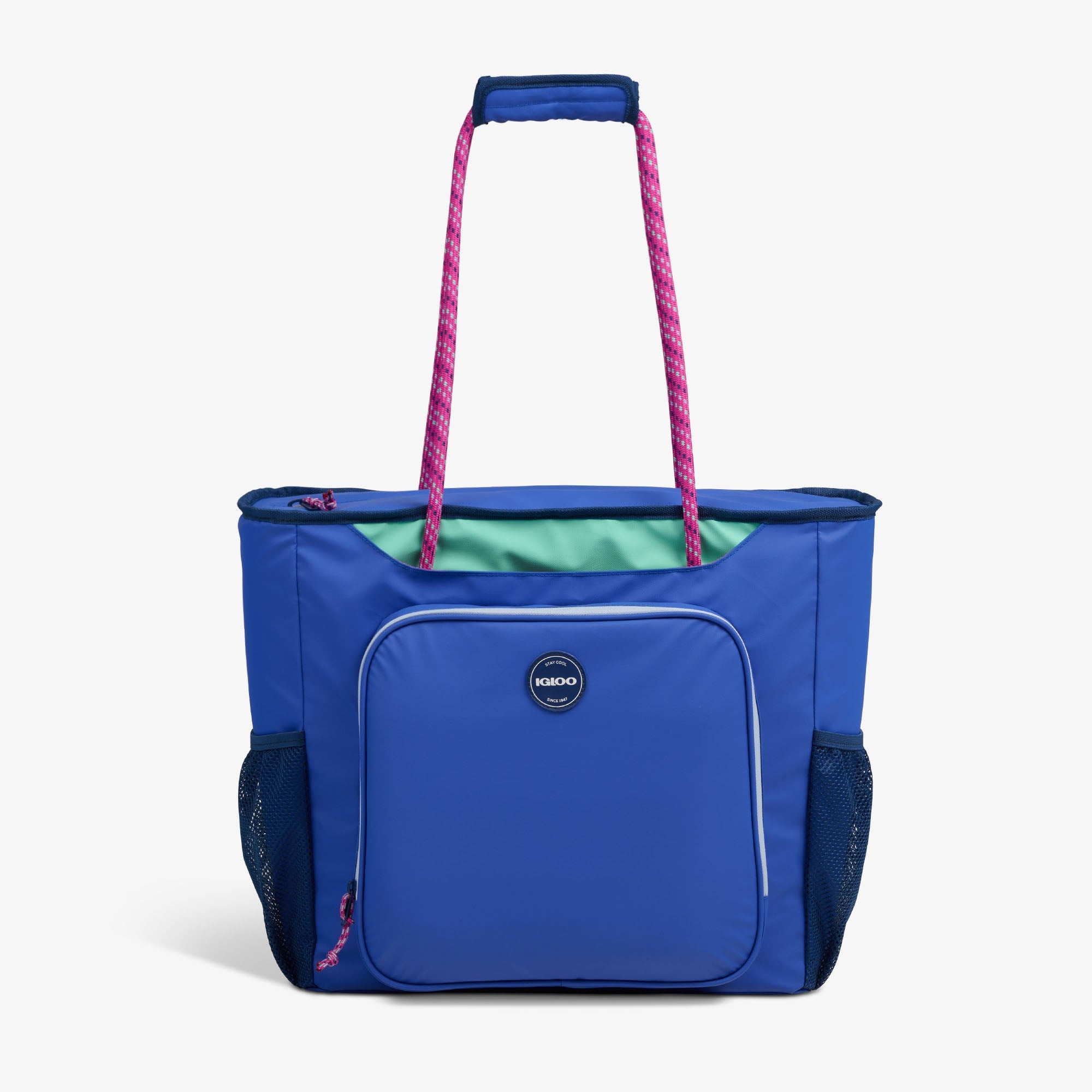 Summit 30-Can Tote Q1 - Electric Indigo - Strap View