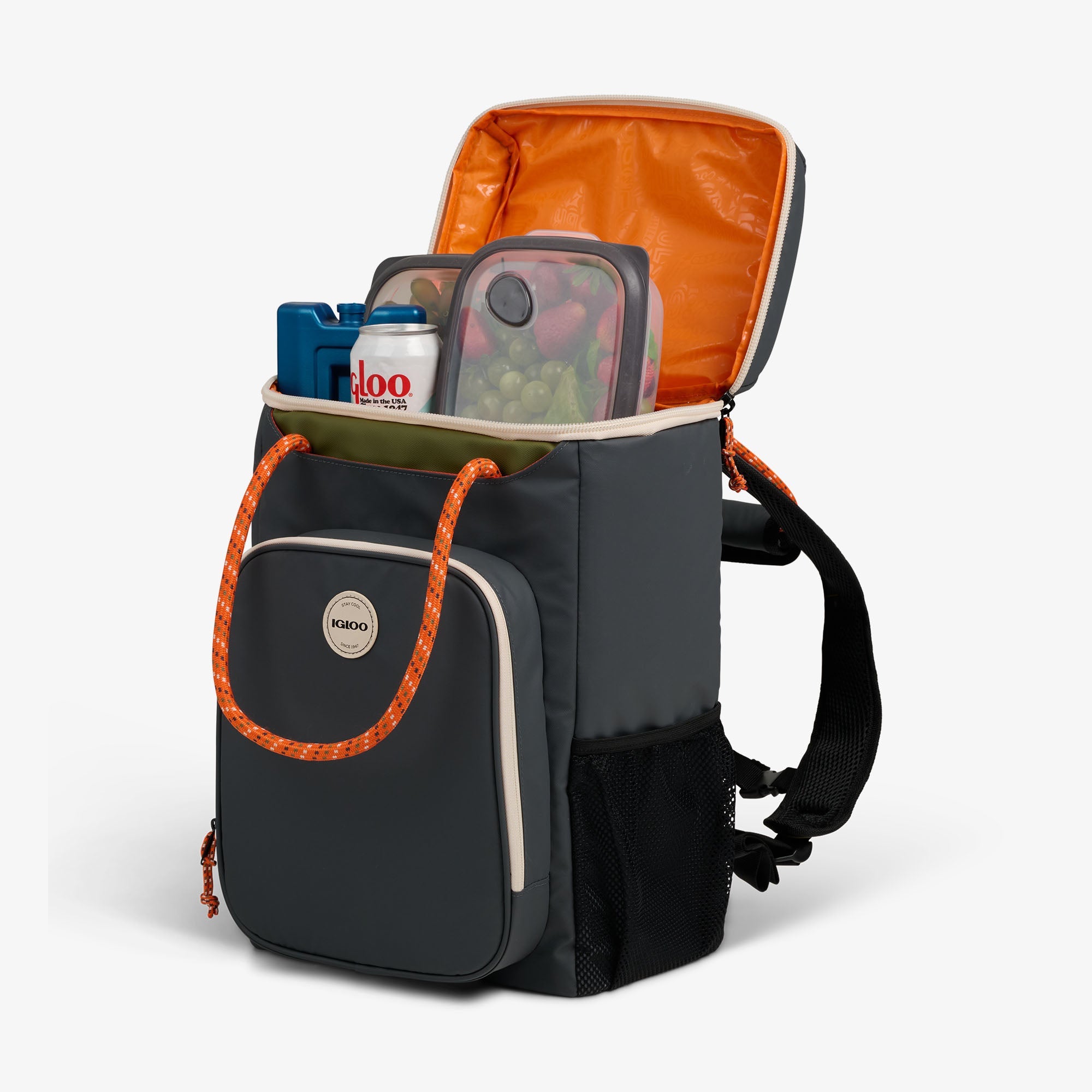 Summit 24-Can Backpack X4 - Tactical Gray - Product View