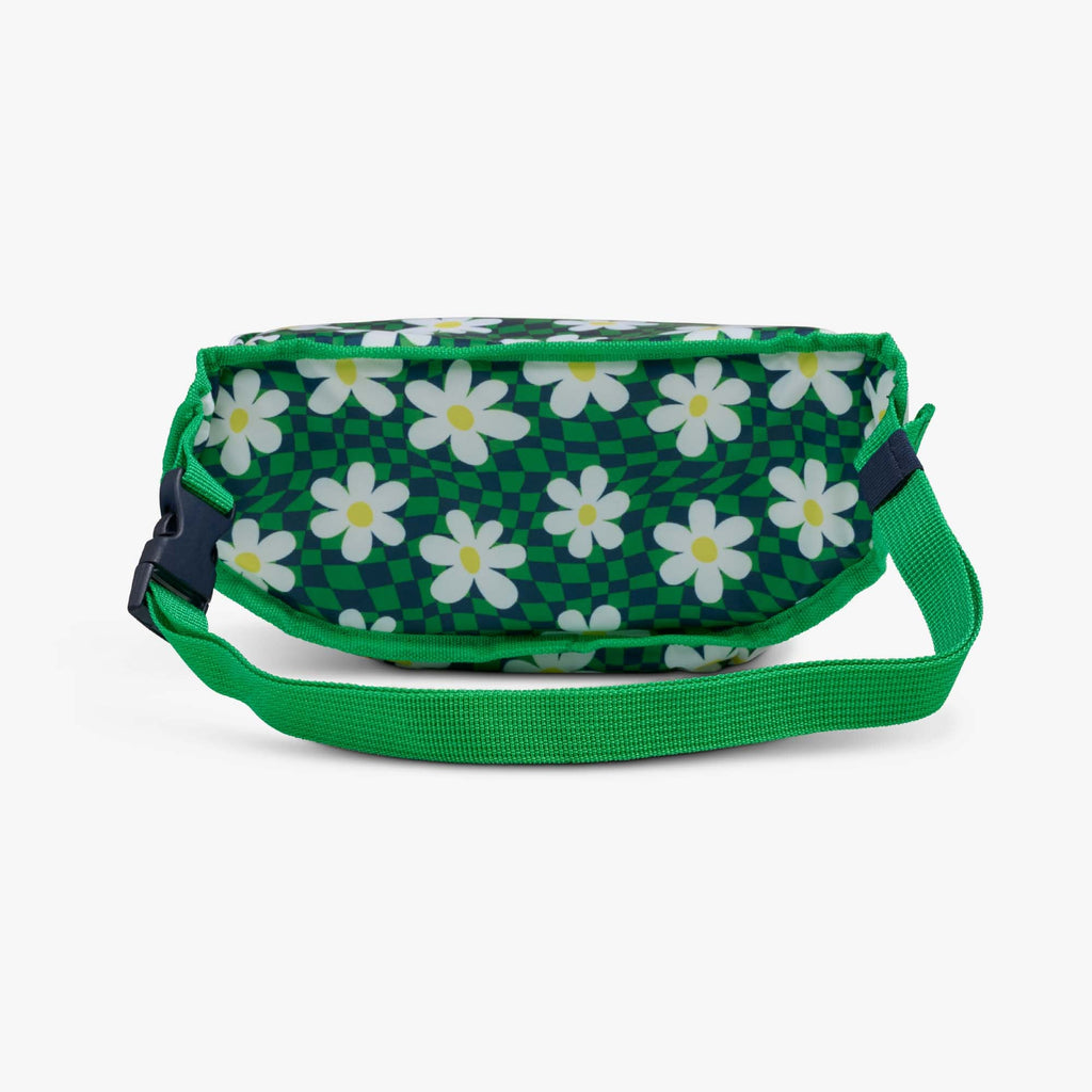 Retro Fanny Pack B6 - Psychedelic Daisy - Back View
