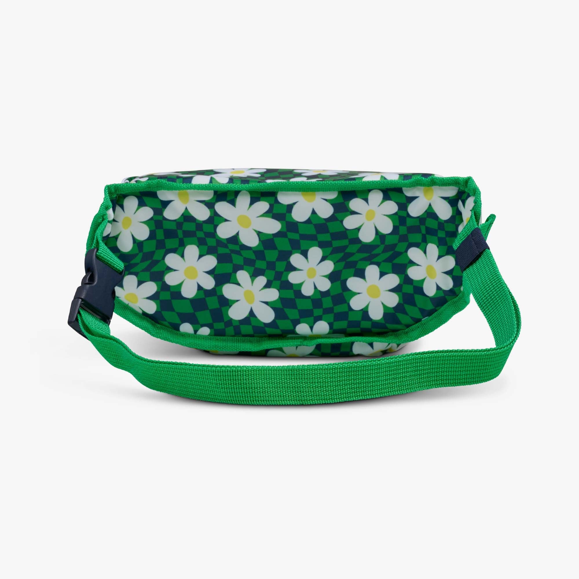 Retro Fanny Pack B6 - Psychedelic Daisy - Back View
