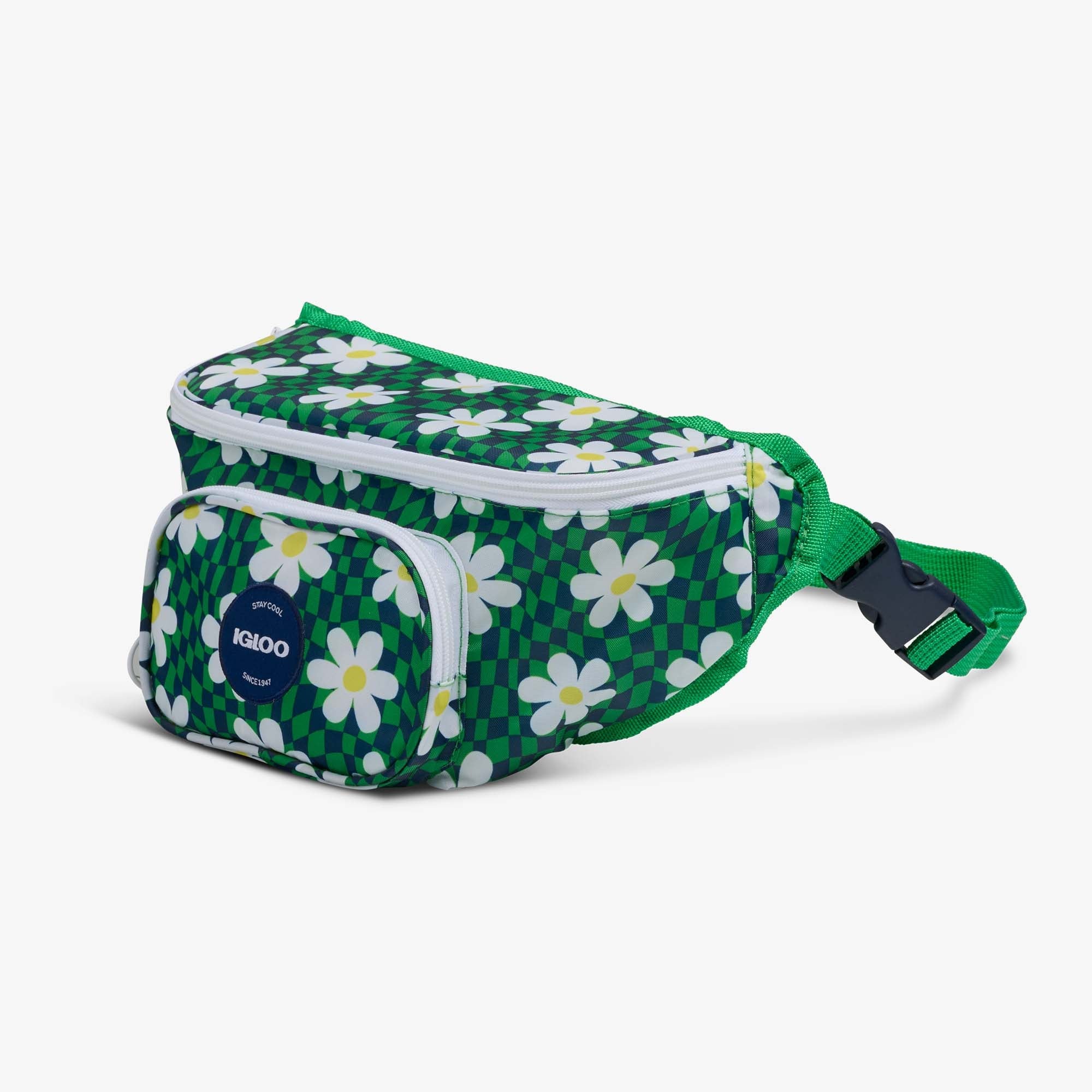 Retro Fanny Pack B6 - Psychedelic Daisy - Product View