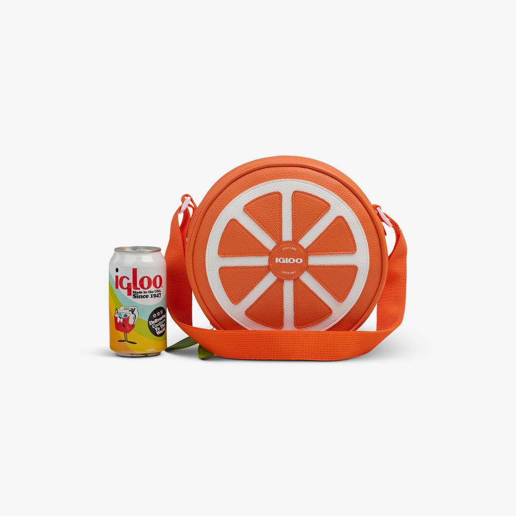 Citrus Crossbody Cooler Bag J3 - Orange - Size View