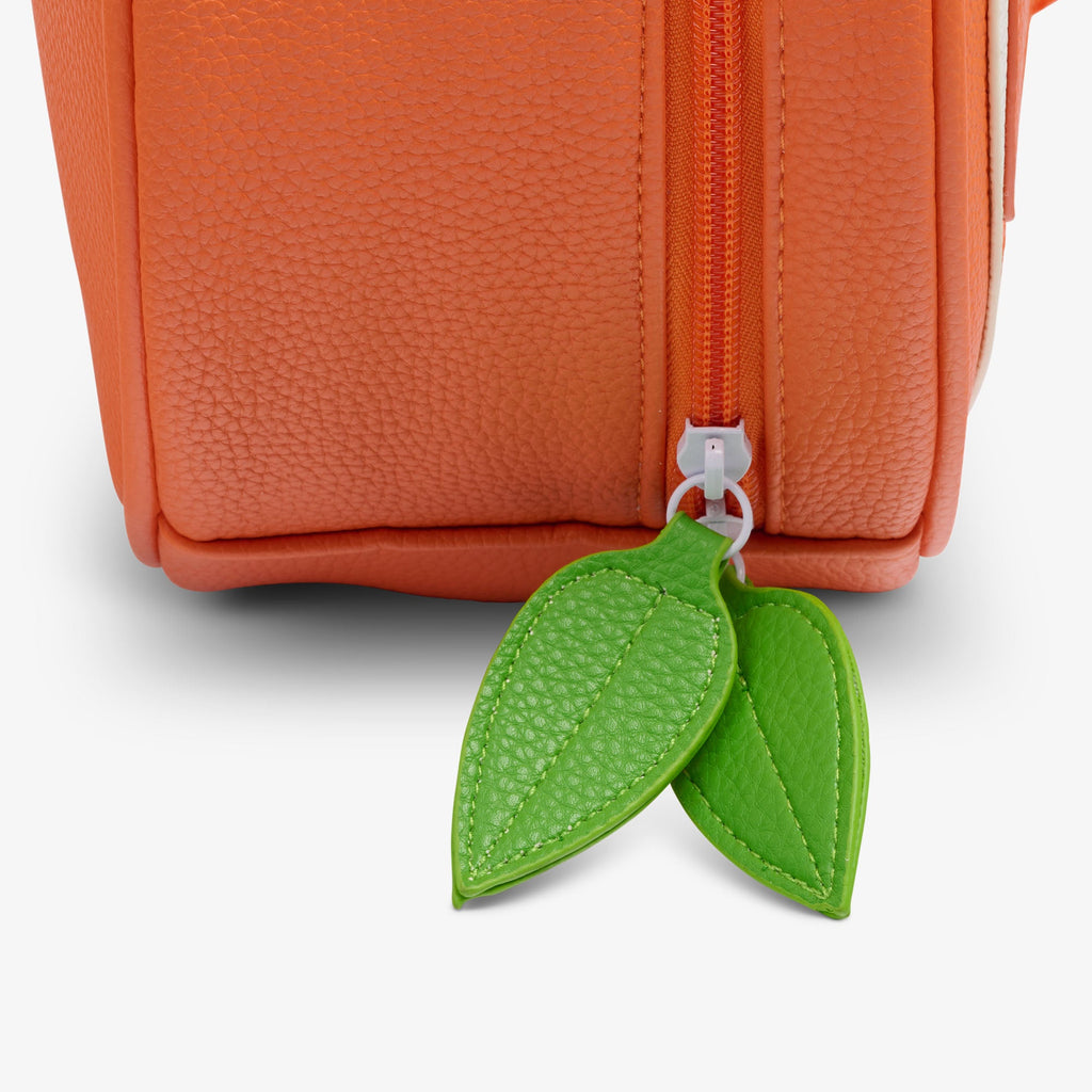 Citrus Crossbody Cooler Bag J3 - Orange - Zipper View