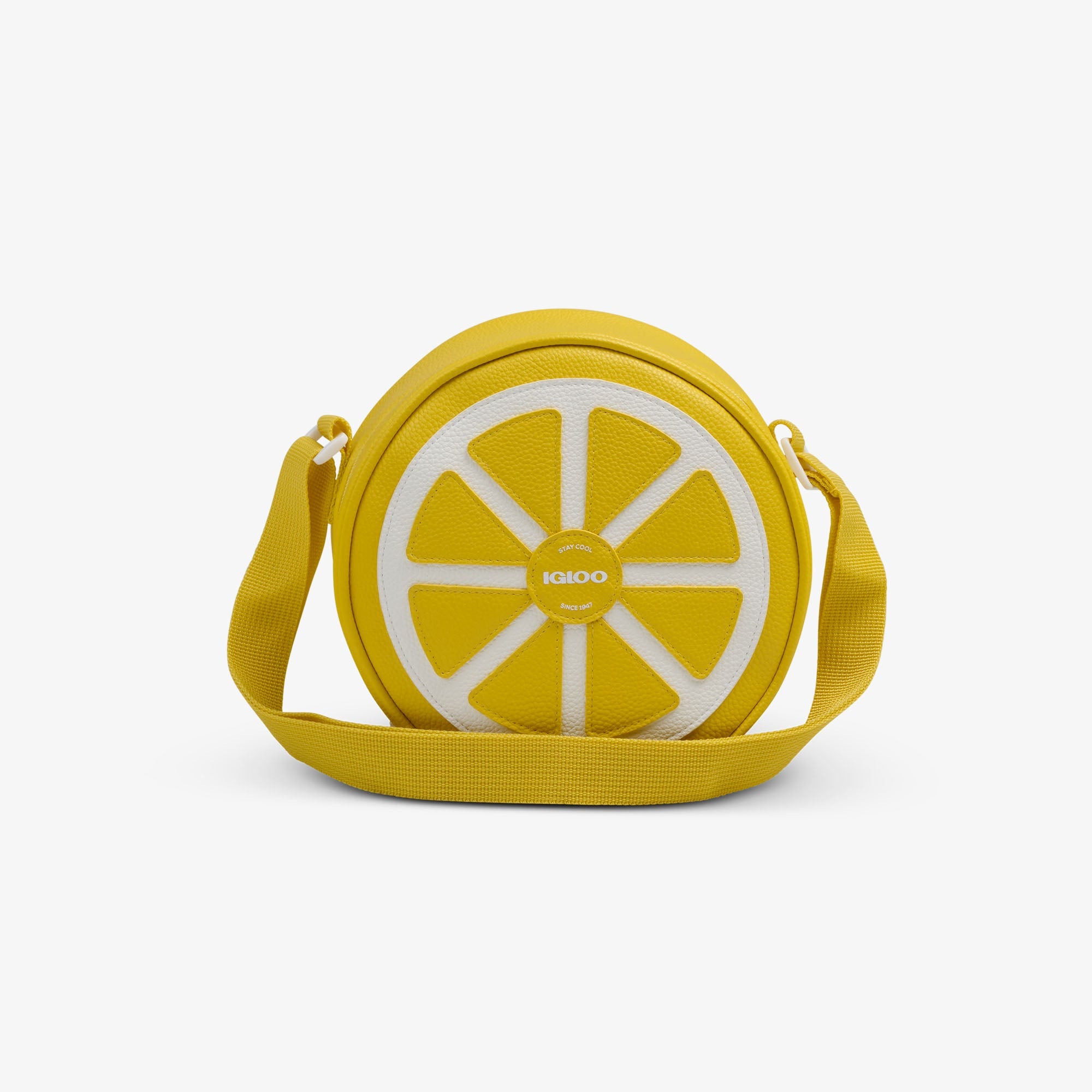 Citrus Crossbody Cooler Bag J3 - Lemon - Front View