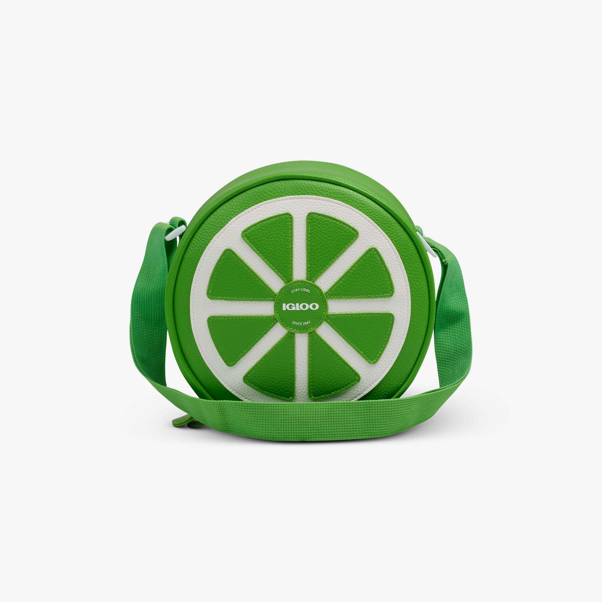 Citrus Crossbody Cooler Bag J3 - Lime - Front View