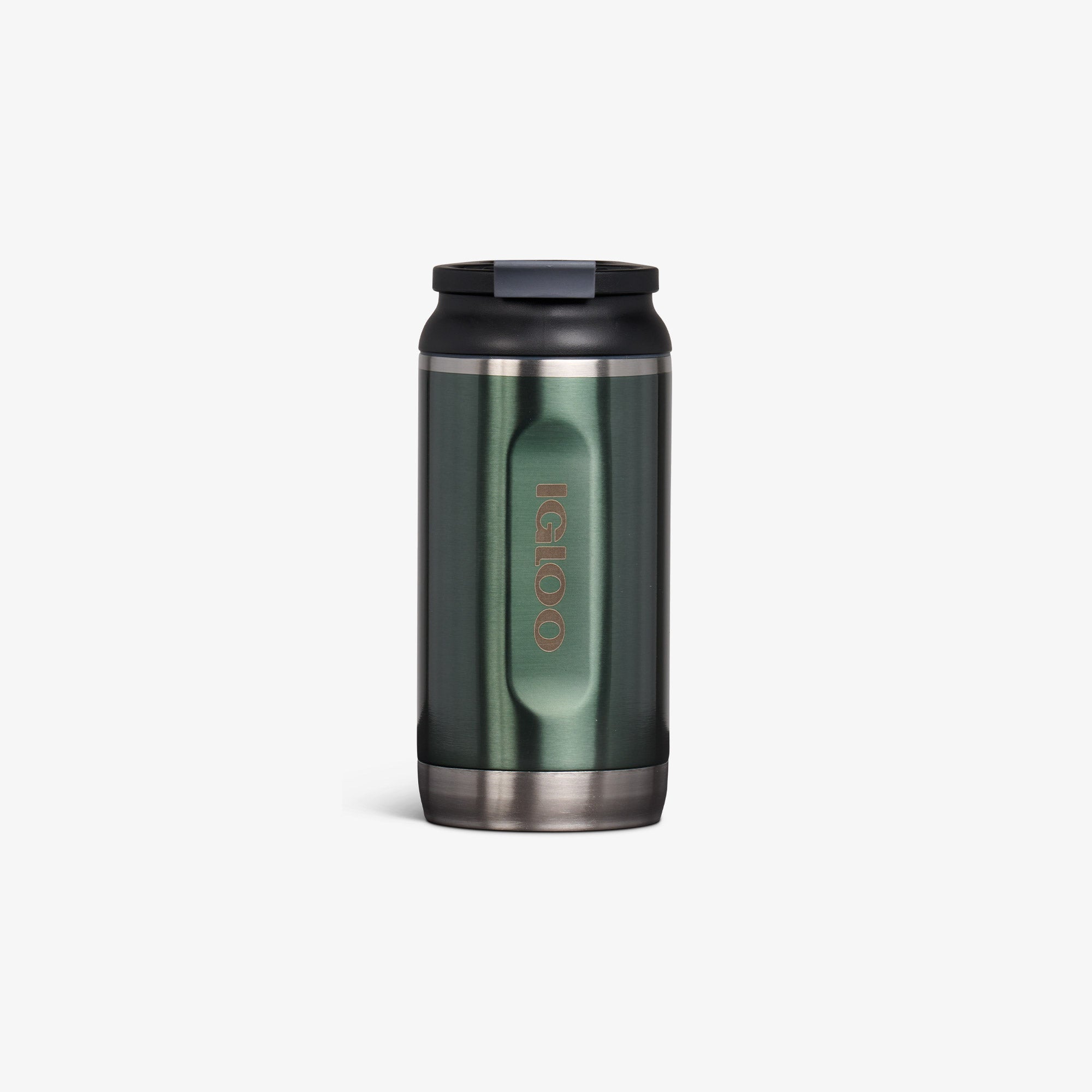 12 Oz Flip ‘n’ Sip Tumbler Z8 - Gloss Spruce - Front View