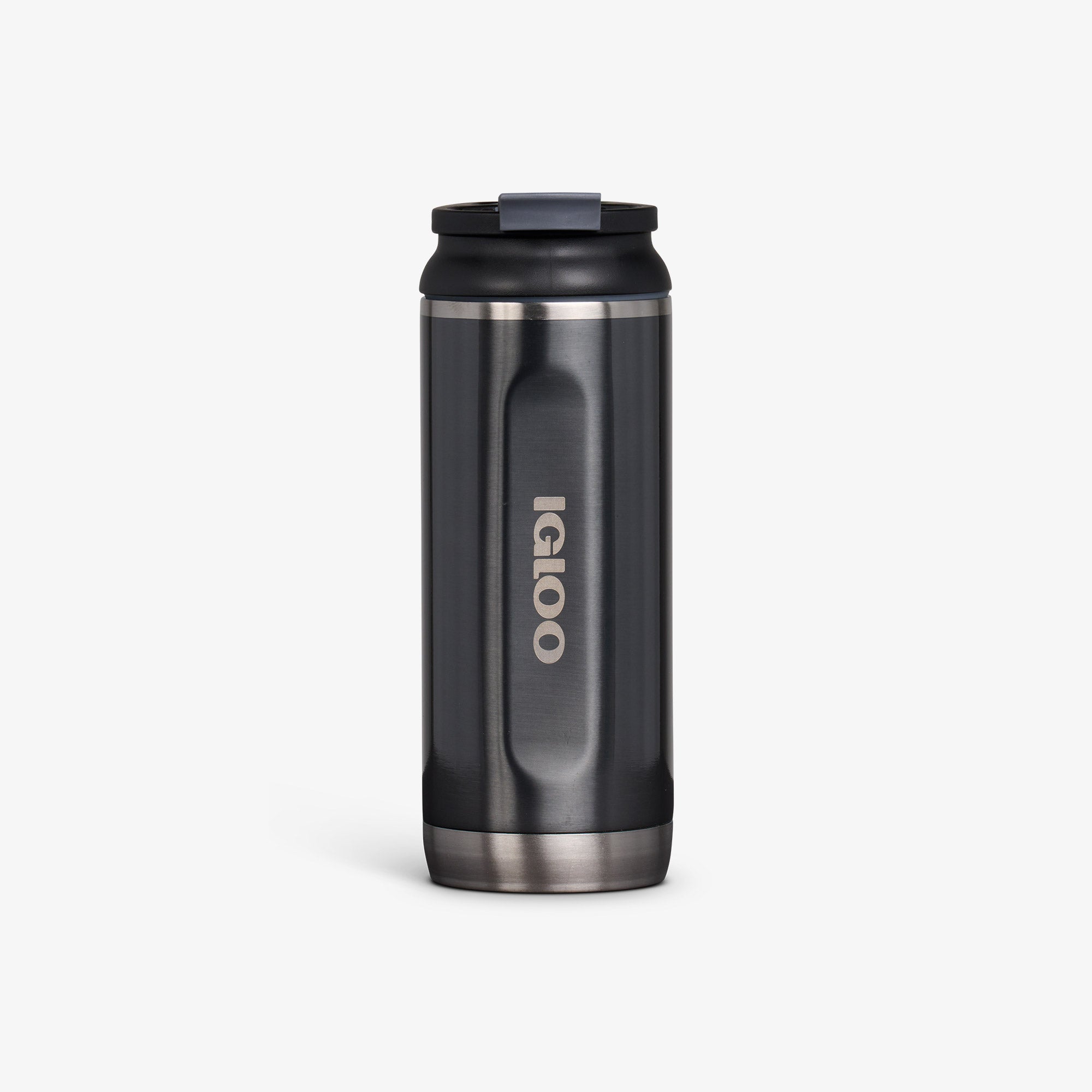 16 Oz Flip ‘n’ Sip Tumbler K9 - Gloss Carbonite - Front View