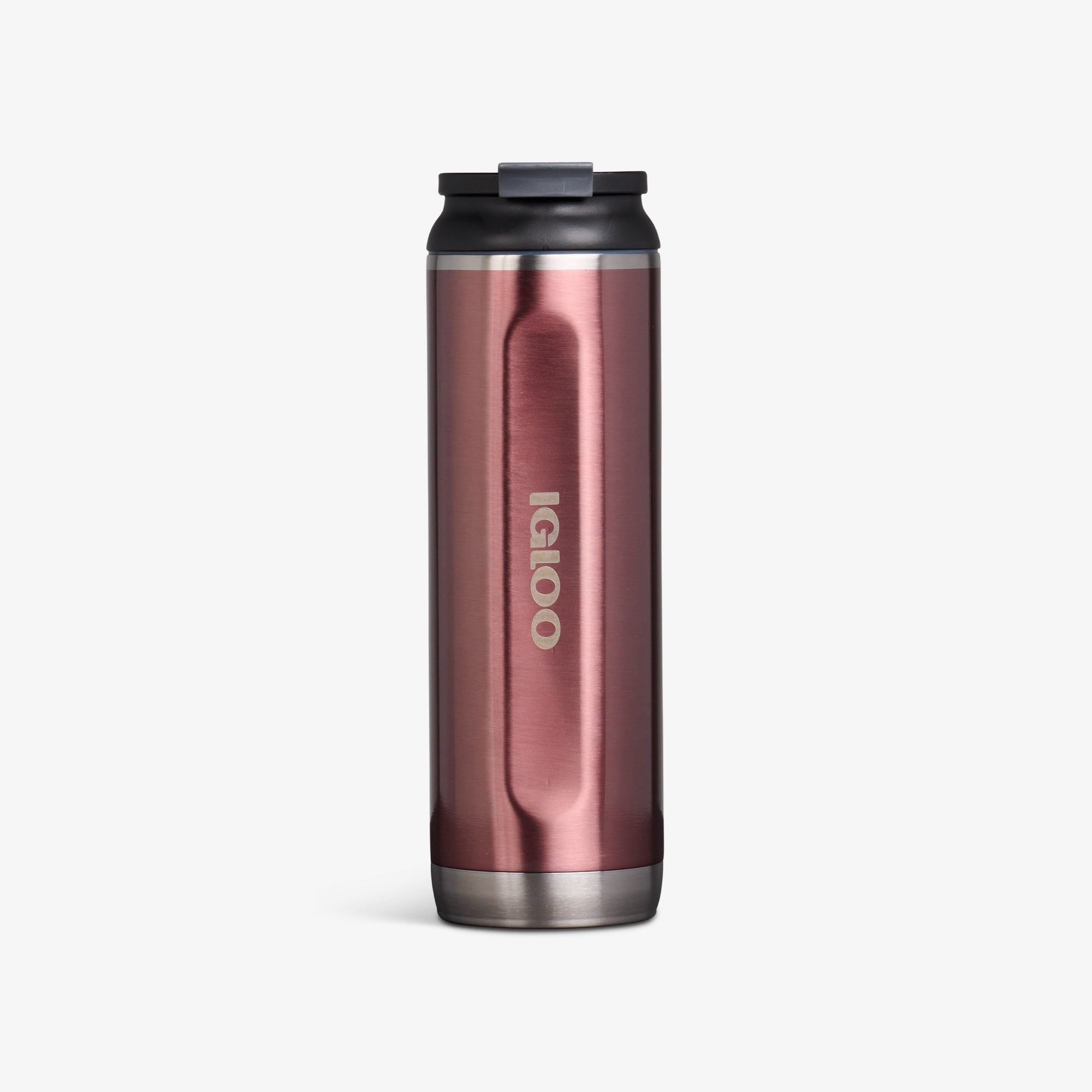 20 Oz Flip ‘n’ Sip Tumbler R1 - Gloss Flamingo - Front View