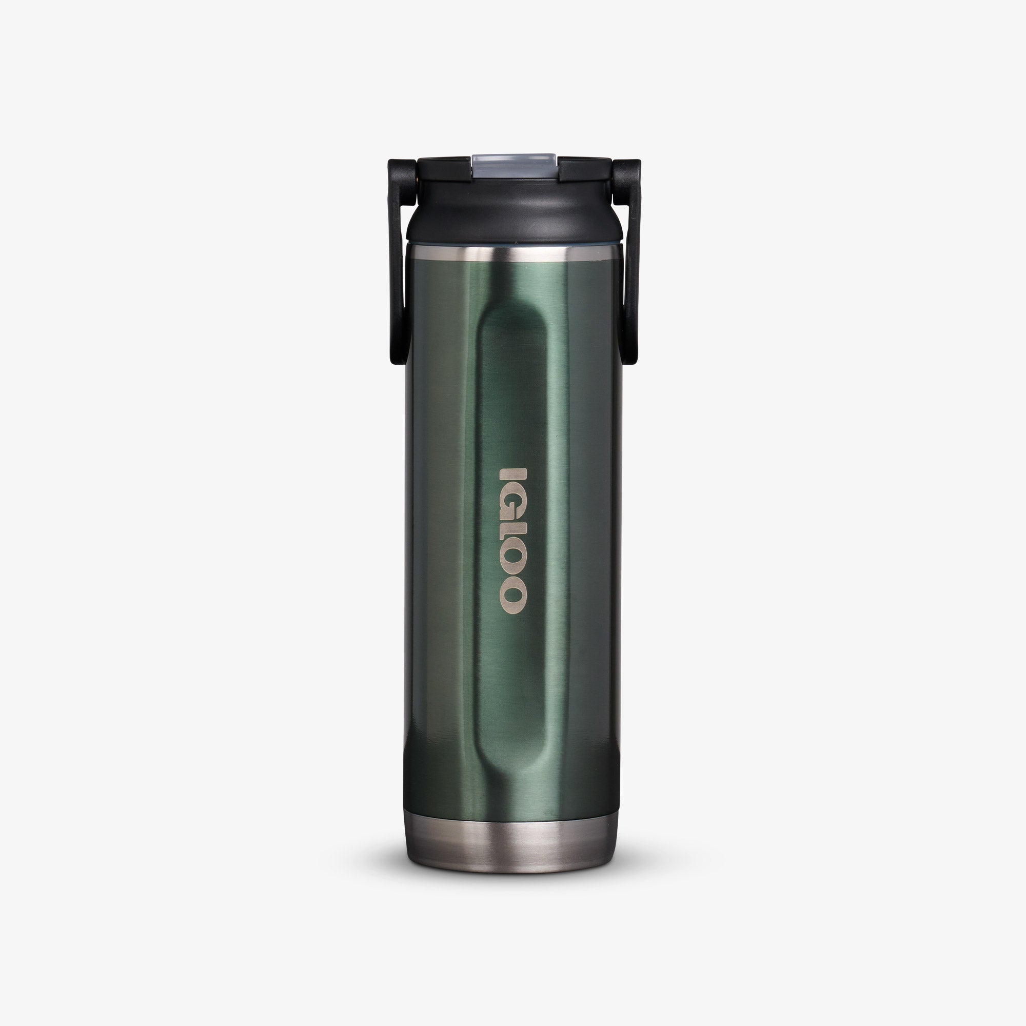 20 Oz Sport Sipper Bottle W4 - Gloss Spruce - Front View