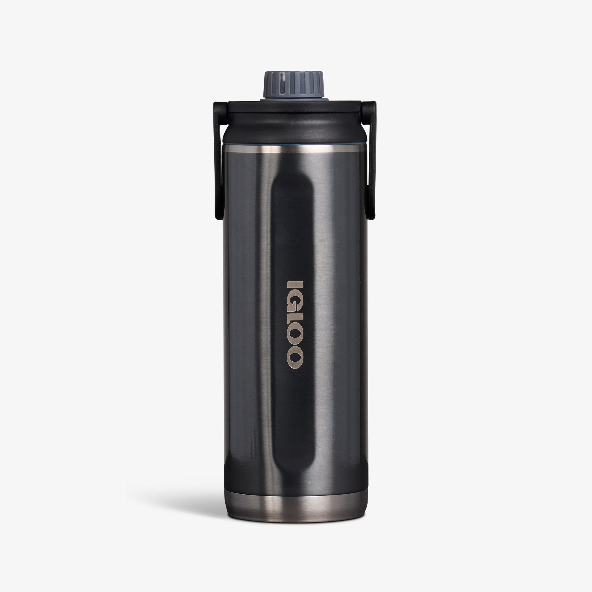 46 Oz Twist ‘n’ Chug Bottle M6 - Gloss Carbonite - Front View