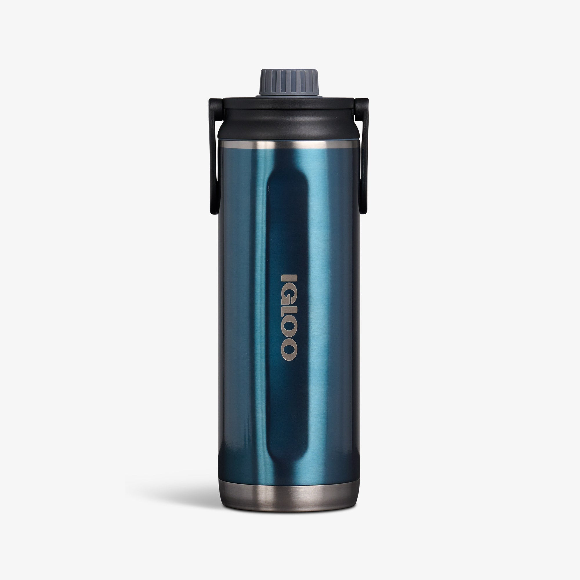 46 Oz Twist ‘n’ Chug Bottle M6 - Gloss Modern Blue - Front View
