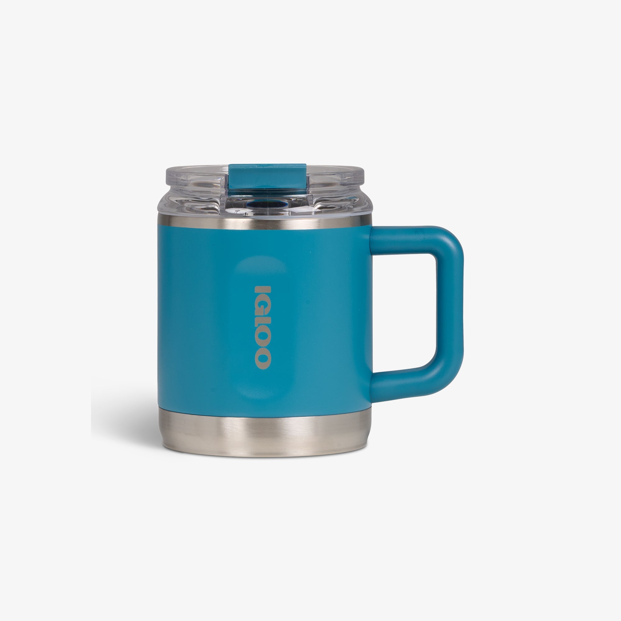 15 Oz Coffee Mug J5 - Modern Blue - Front View