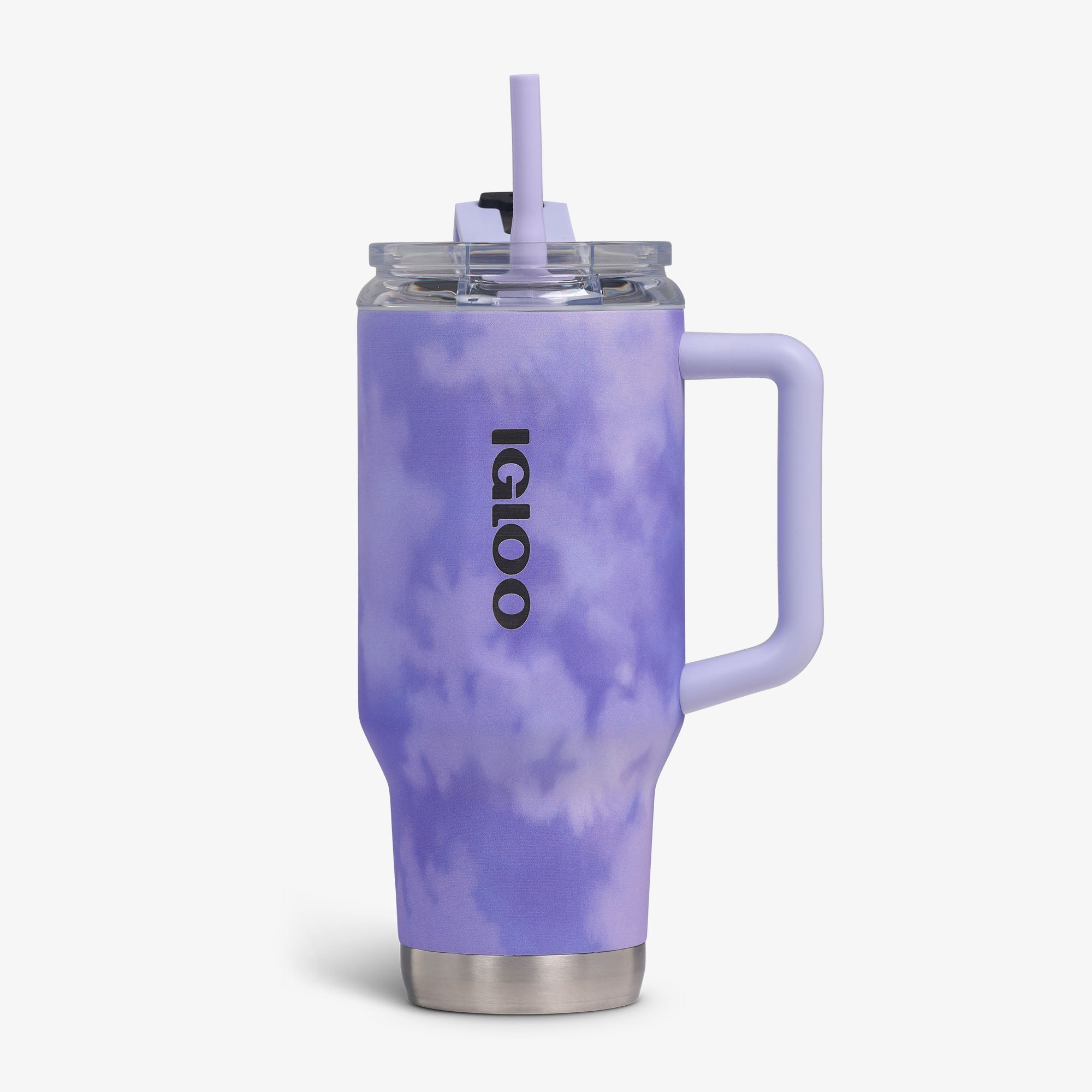 32 Oz Flip ‘n’ Sip Travel Mug L2 - Cloud Lilac - Front View