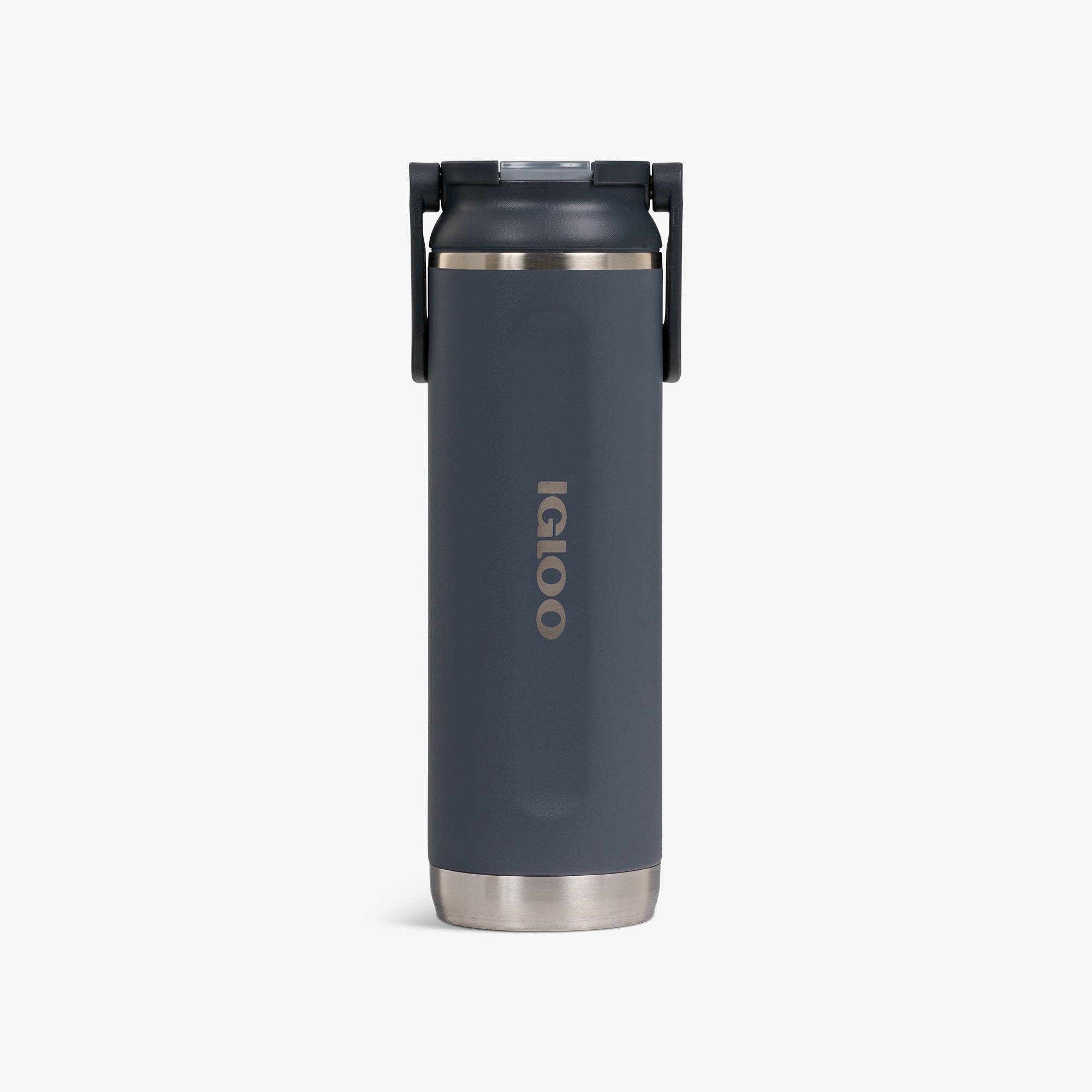 20 Oz Sport Sipper Bottle W4 - Carbonite - Front View
