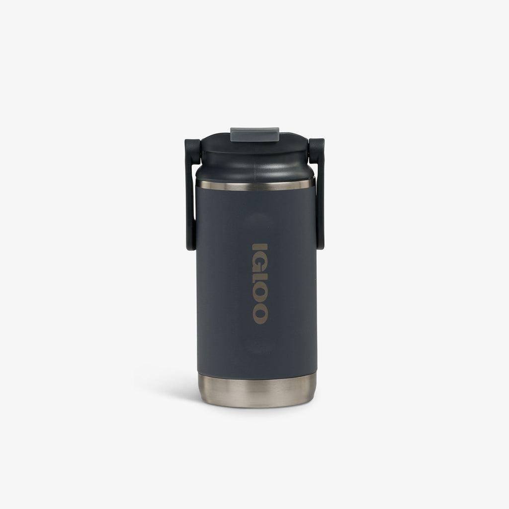 12 Oz Flip ‘n’ Sip Tumbler Z8 - Carbonite - Front View