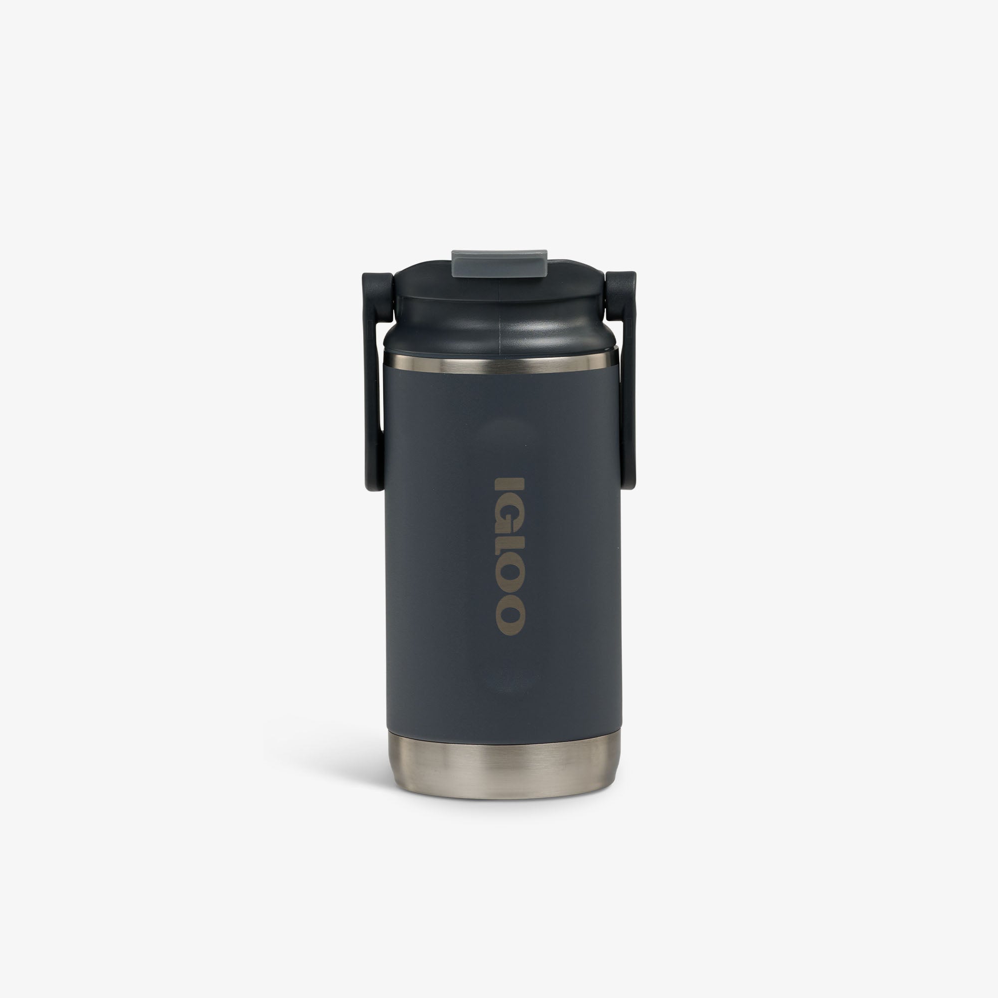 12 Oz Flip ‘n’ Sip Tumbler Z8 - Carbonite - Front View