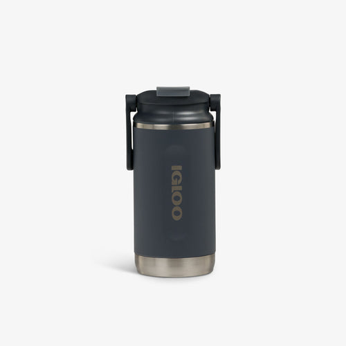 12 Oz Flip ‘n’ Sip Tumbler Z8 - Carbonite - Front View