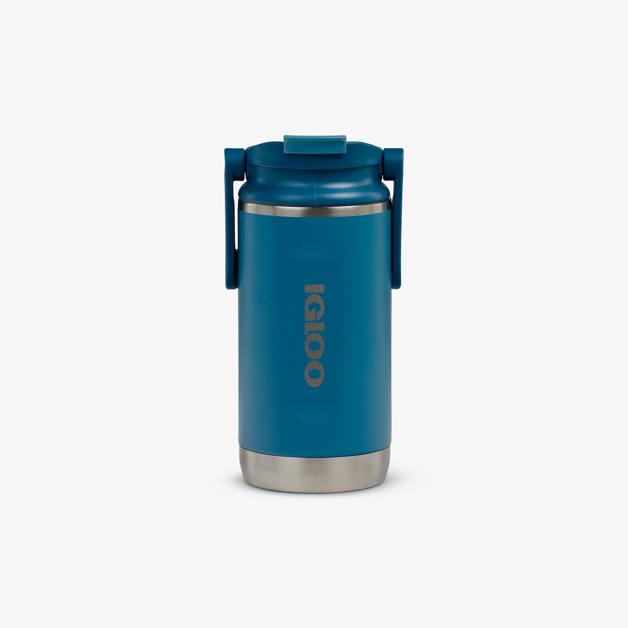 12 Oz Flip ‘n’ Sip Tumbler Z8 - Modern Blue - Front View
