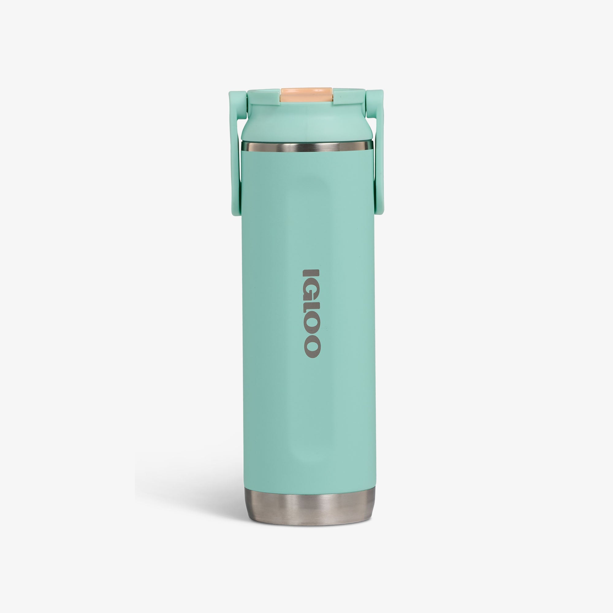20 Oz Sport Sipper Bottle W4 - Seafoam Green - Front View