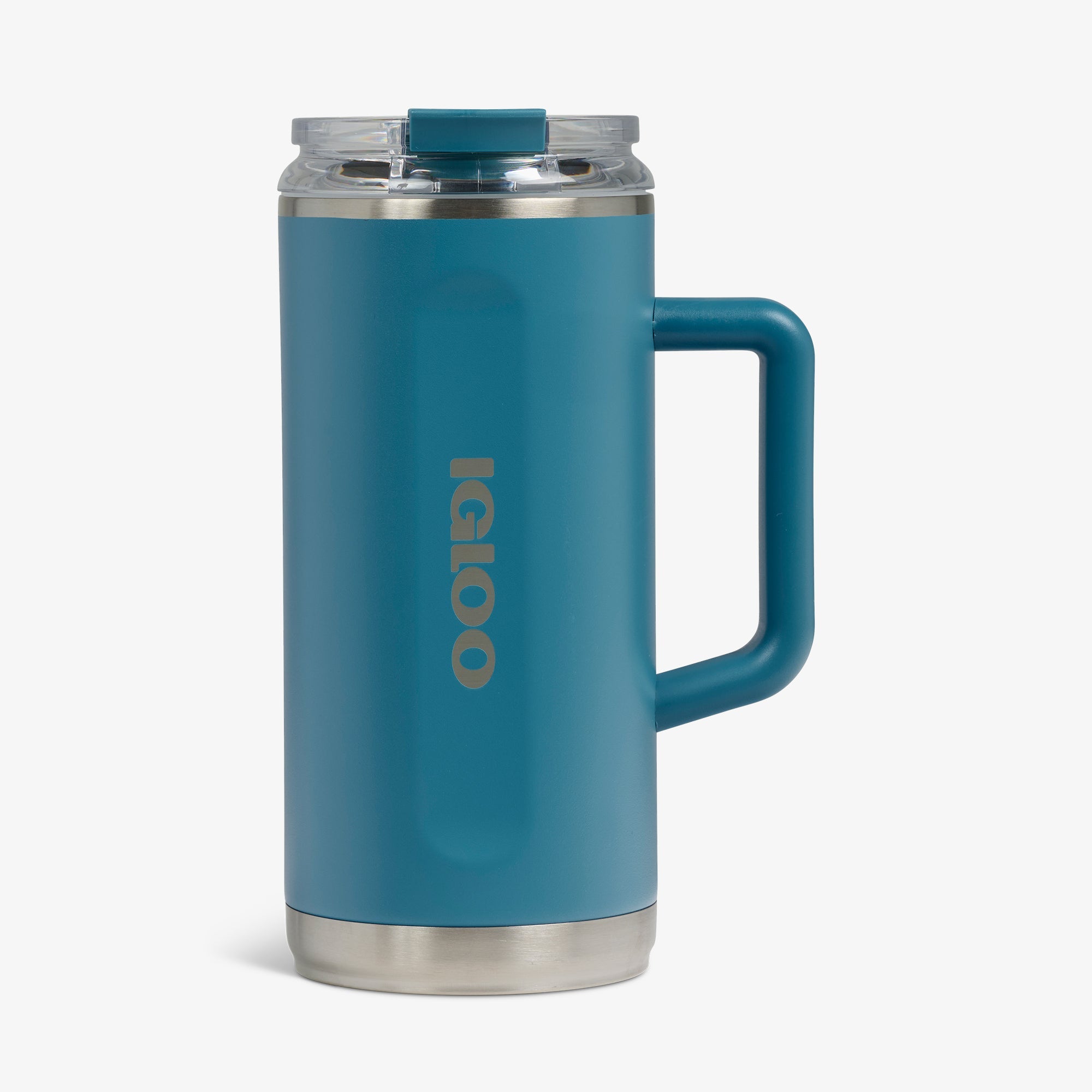 1L Beer Mug K7 - Modern Blue - Front View