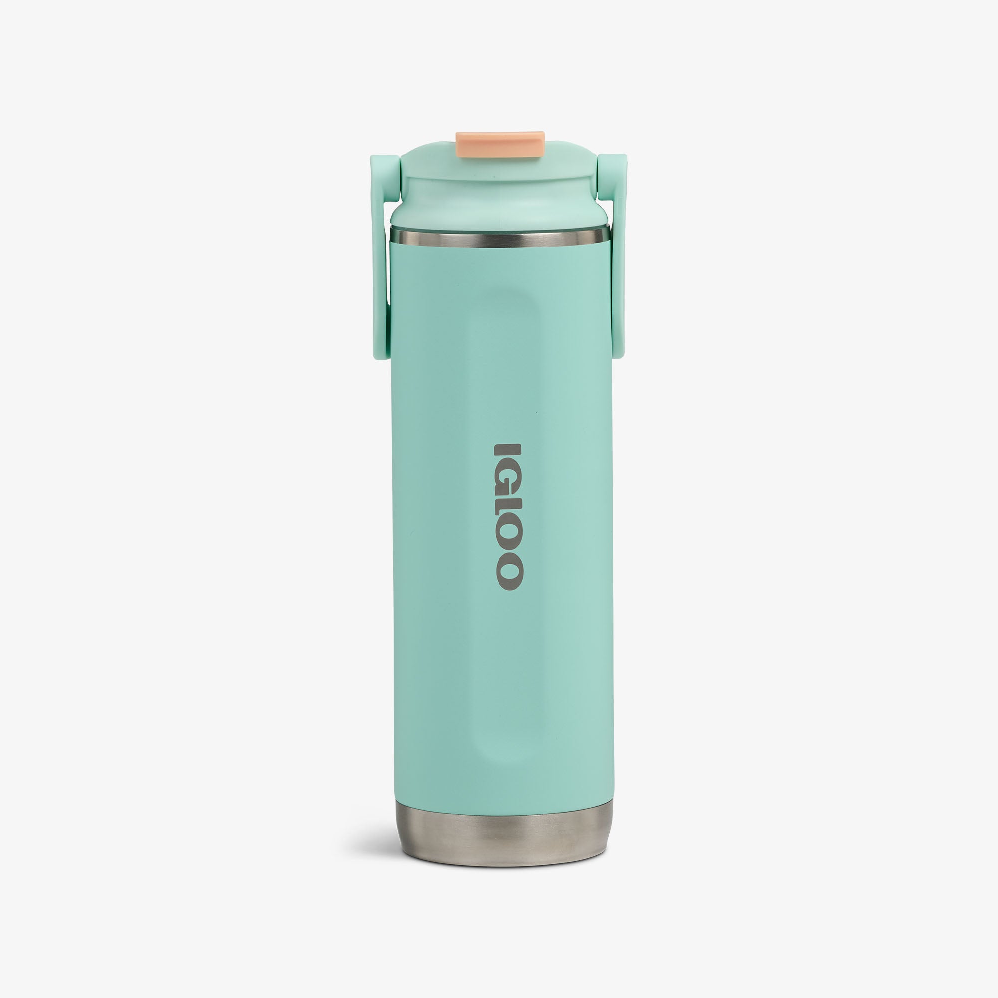 20 Oz Flip ‘n’ Sip Tumbler R1 - Seafoam Green - Front View