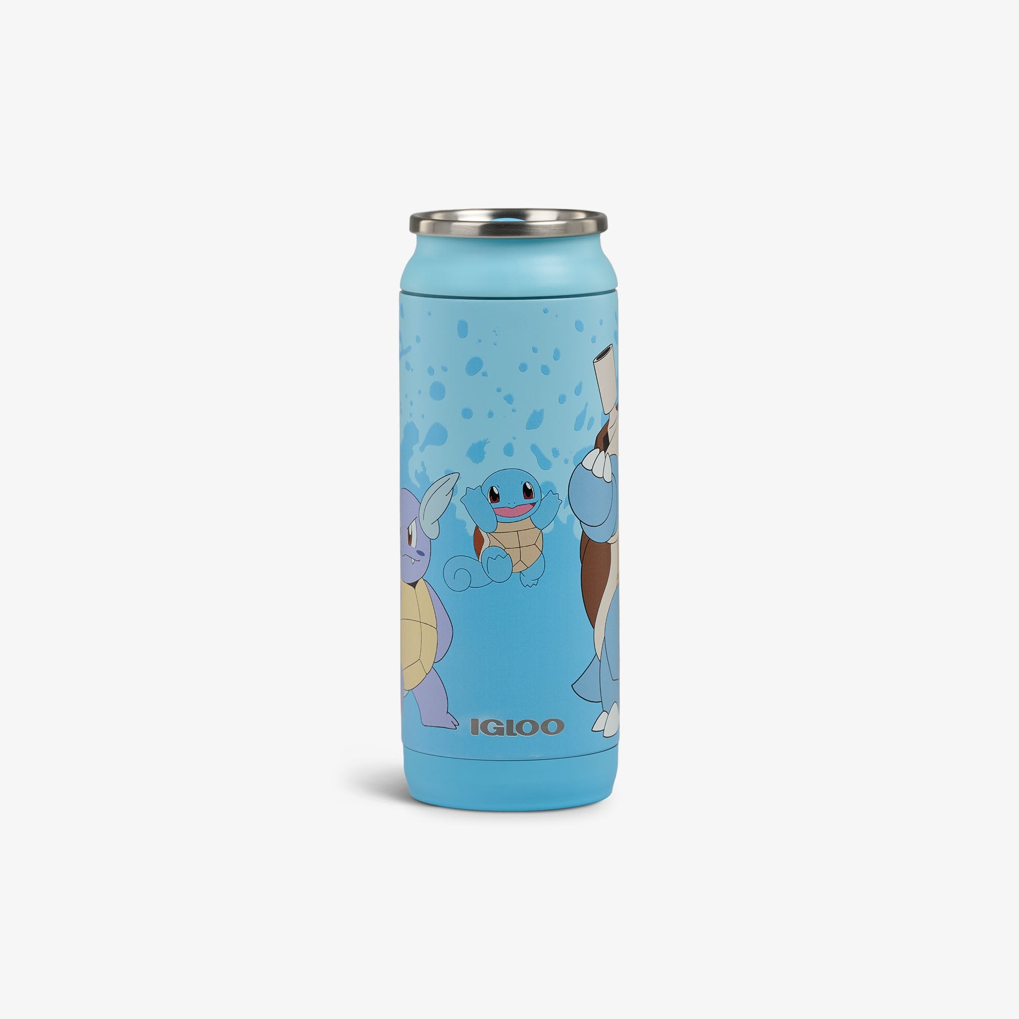Pokémon 16 Oz Can Q0 - Squirtle - Front View