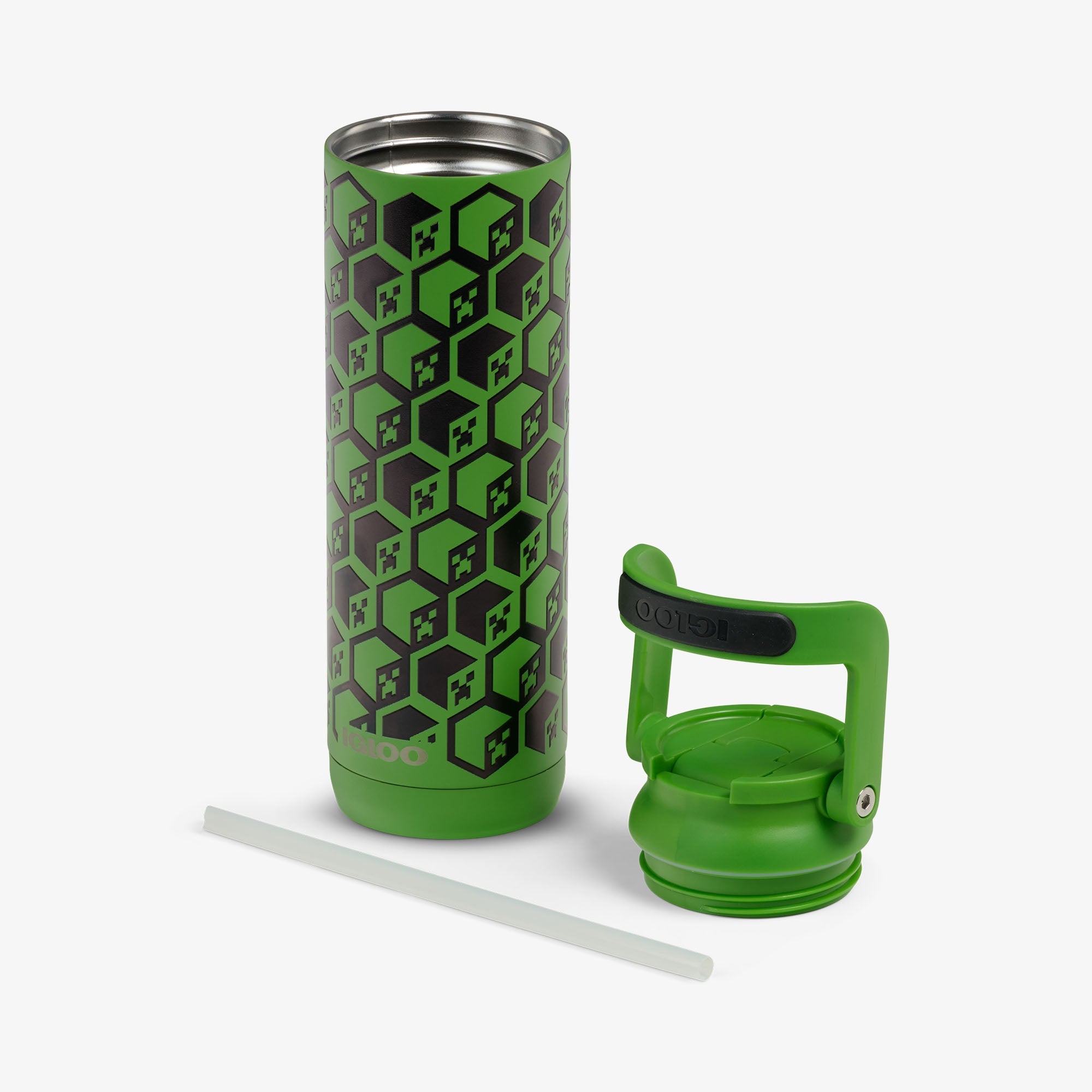 Minecraft Creeper Glow in the Dark 20 Oz Bottle