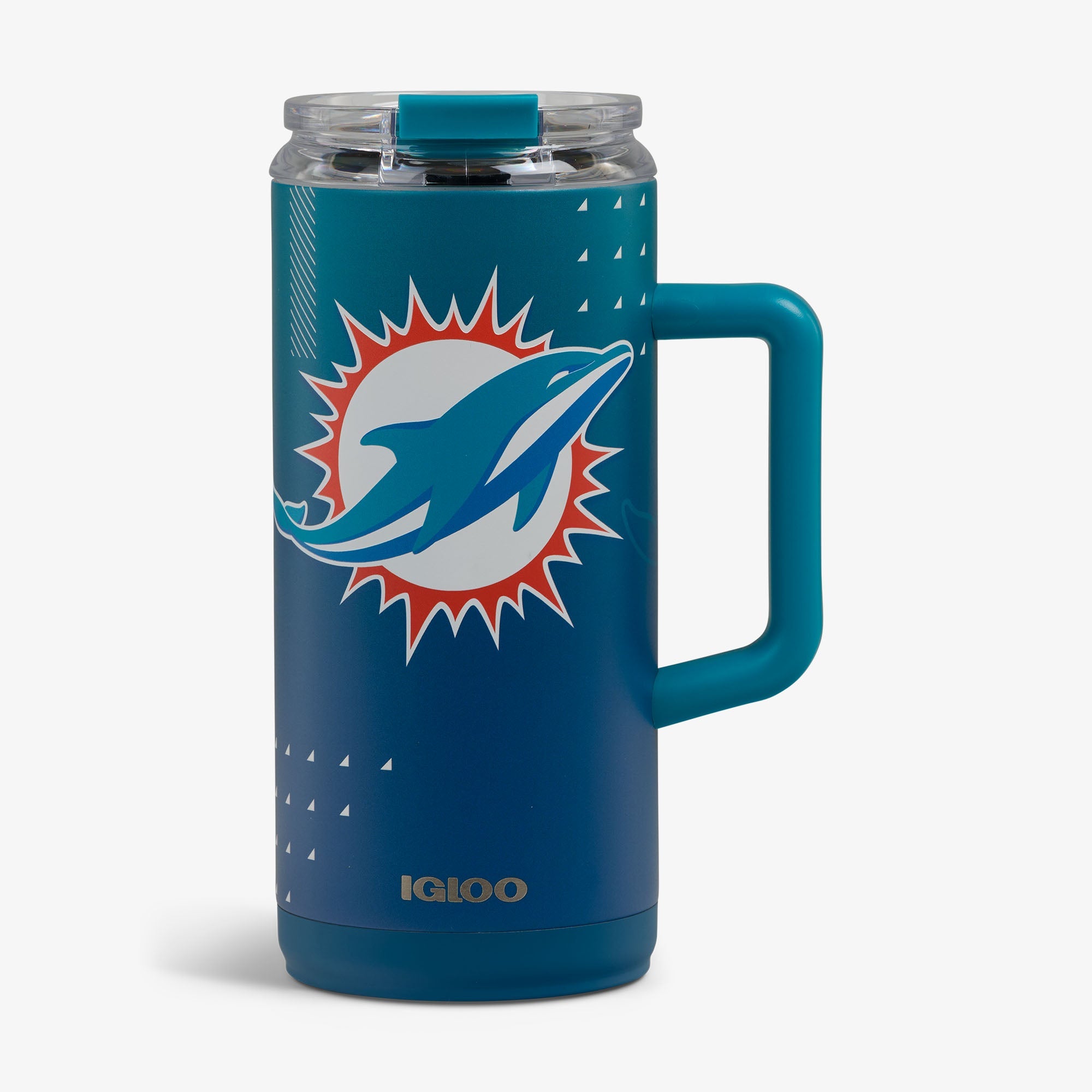 NFL 1L Beer Mug P3 - Dolphins - Front View