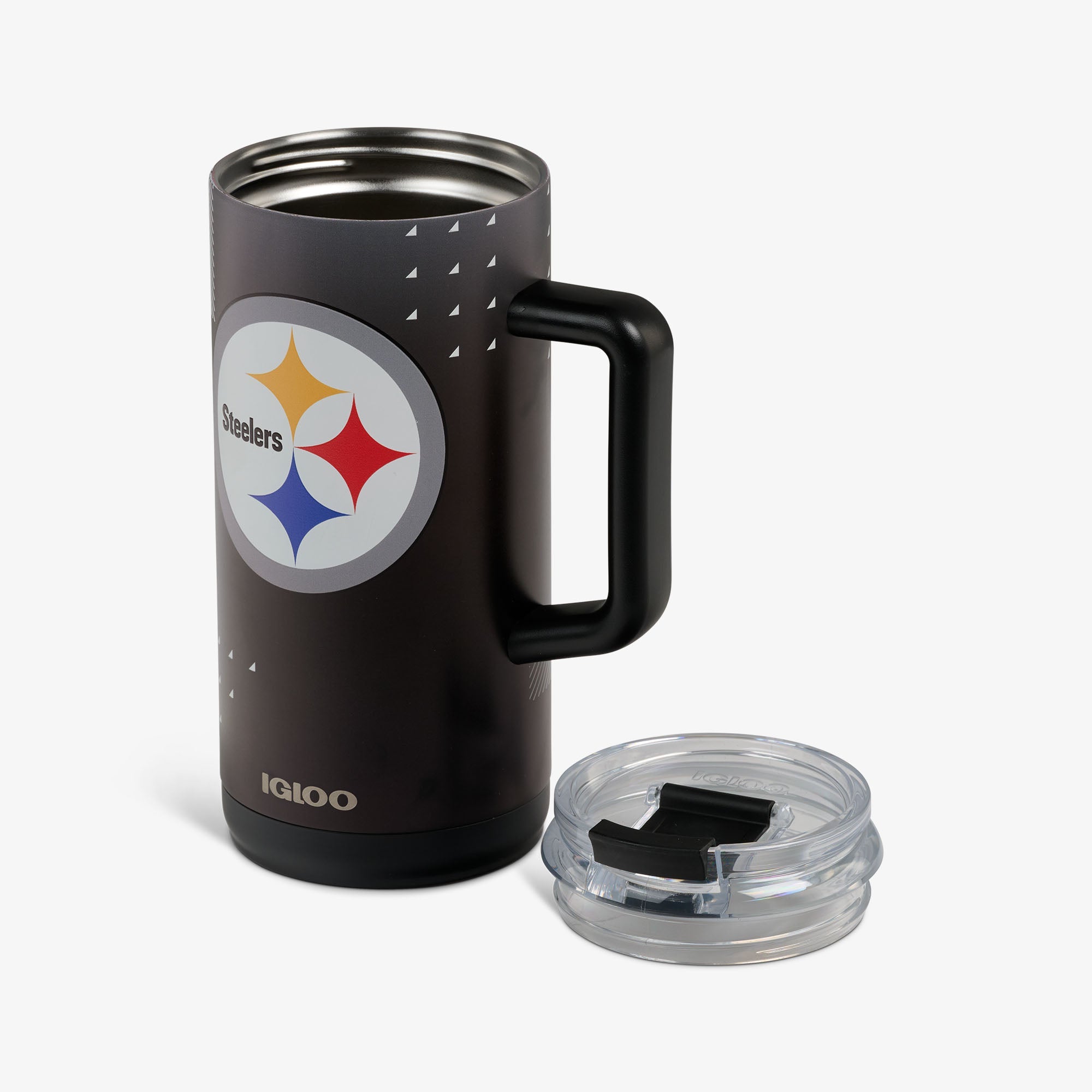 NFL 1L Beer Mug P3 - Steelers - Open View