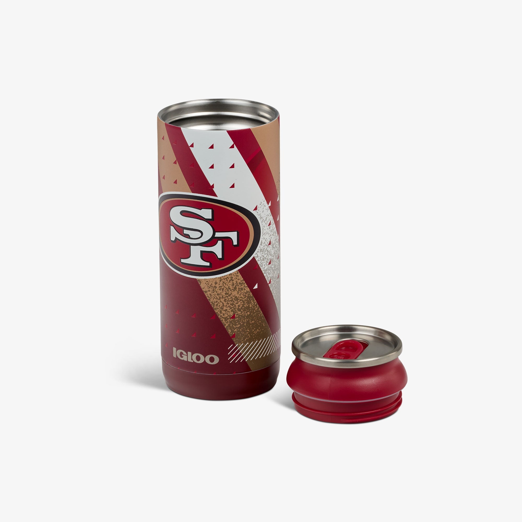 NFL 16 Oz Can H4 - 49ers - Open View