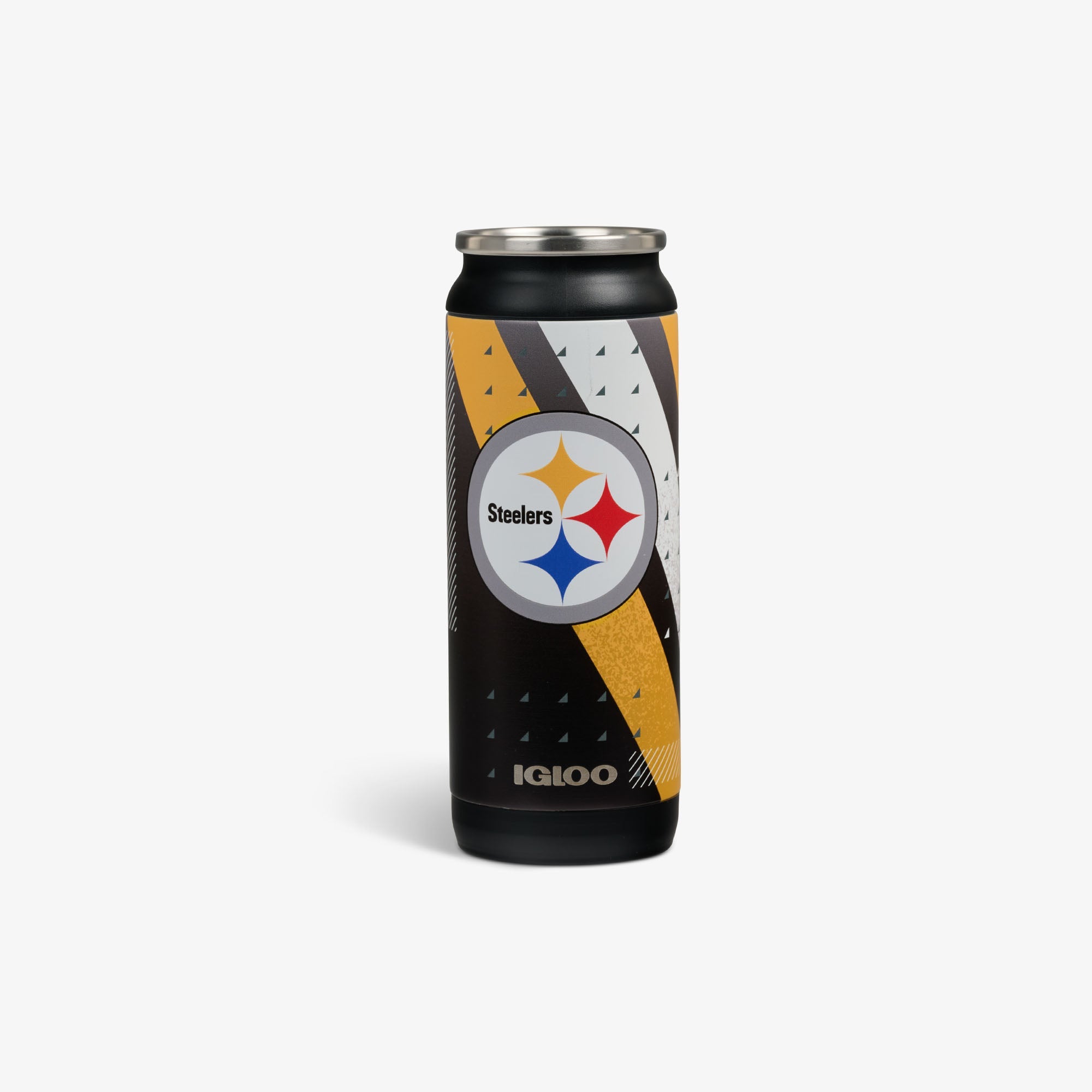 NFL 16 Oz Can H4 - Steelers - Front View