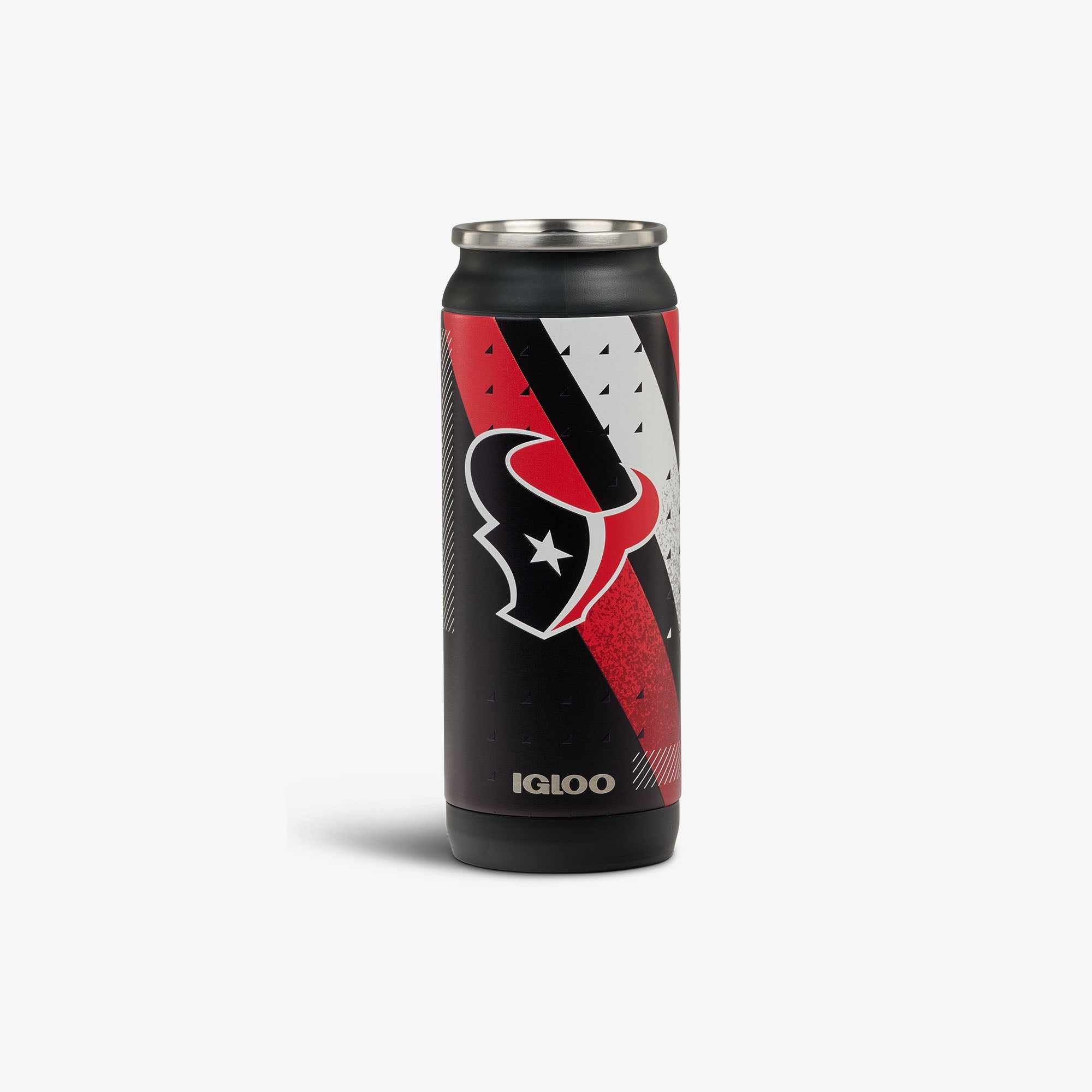 NFL 16 Oz Can H4 - Texans - Front View