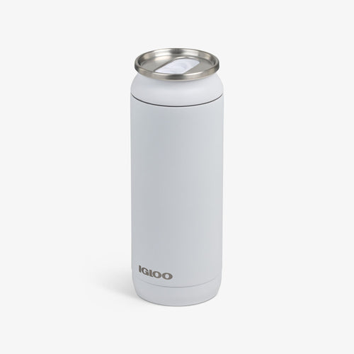 16 Oz Can B1 - White - Product View
