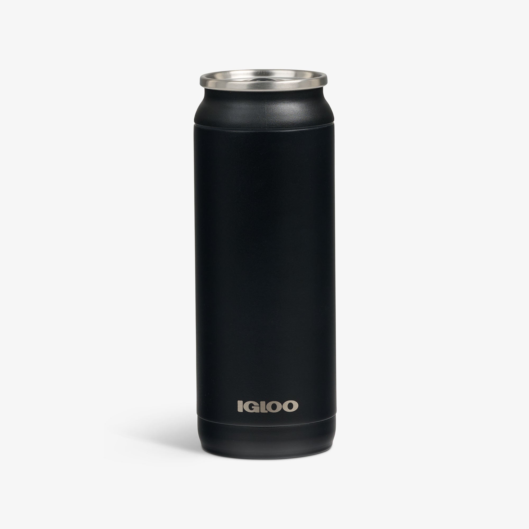 16 Oz Can B1 - Black - Custom - Product View
