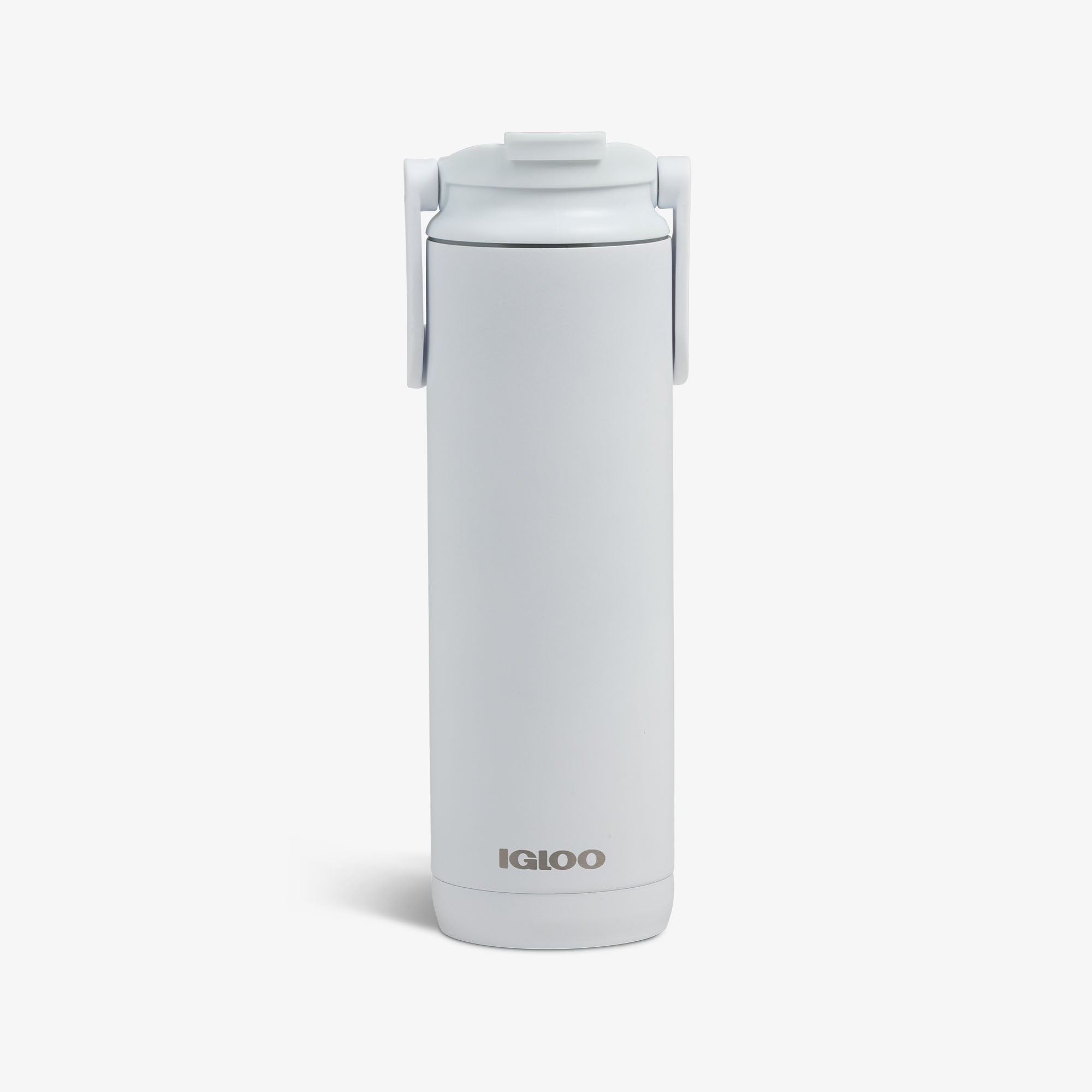 20 Oz Flip ‘n’ Sip Tumbler R1 - White - Custom - Front View