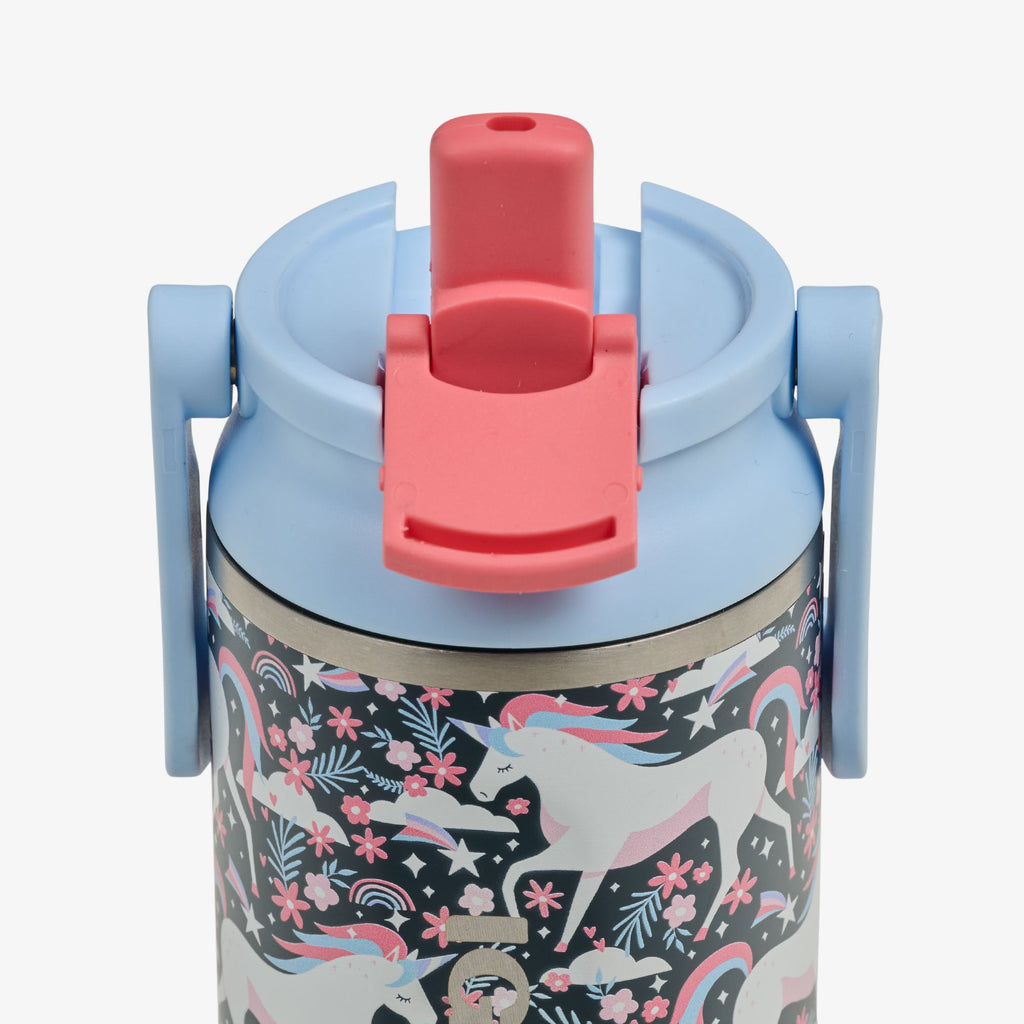 Kids Lunch 12 Oz Sipper Bottle S7 - Unicorns - Product View