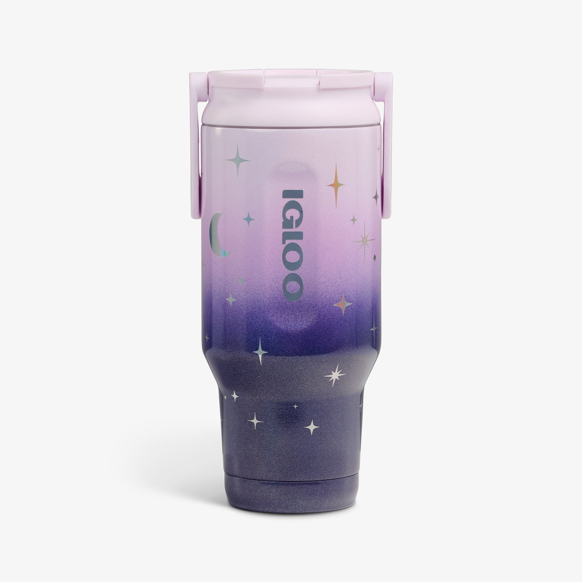 32 Oz Sport Sipper Bottle C5 - Mystic Purple - Front View