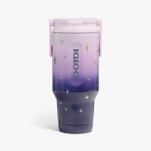 32 Oz Sport Sipper Bottle C5 - Mystic Purple - Front View
