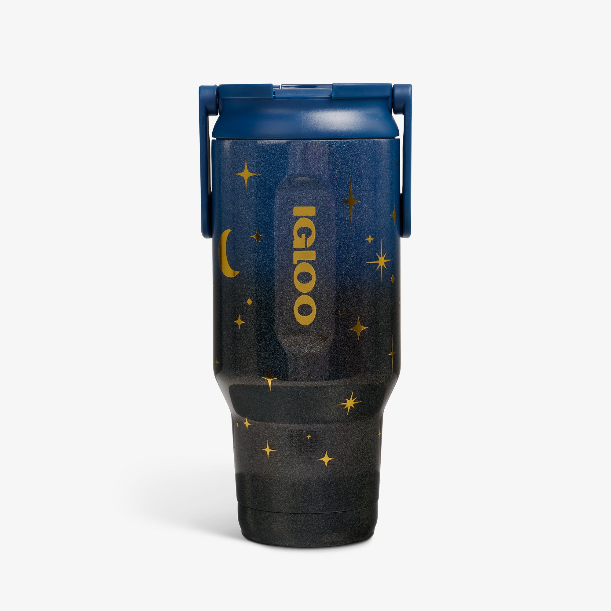 32 Oz Sport Sipper Bottle C5 - Midnight Blue - Front View