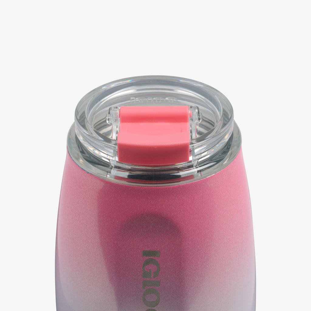 10 Oz Wine Tumbler K7 - Gradient Pink - Product View