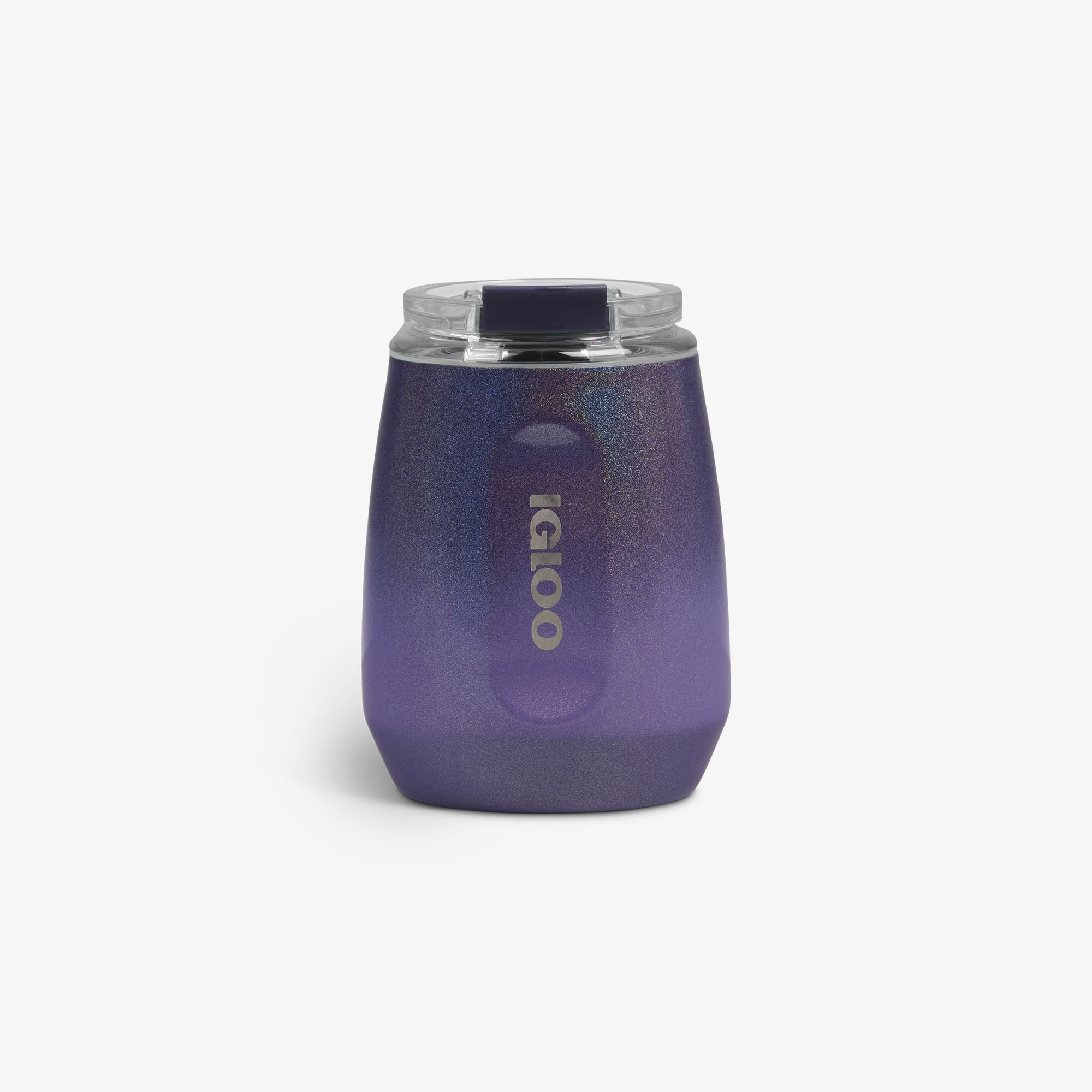 10 Oz Wine Tumbler K7 - Gradient Grape - Front View
